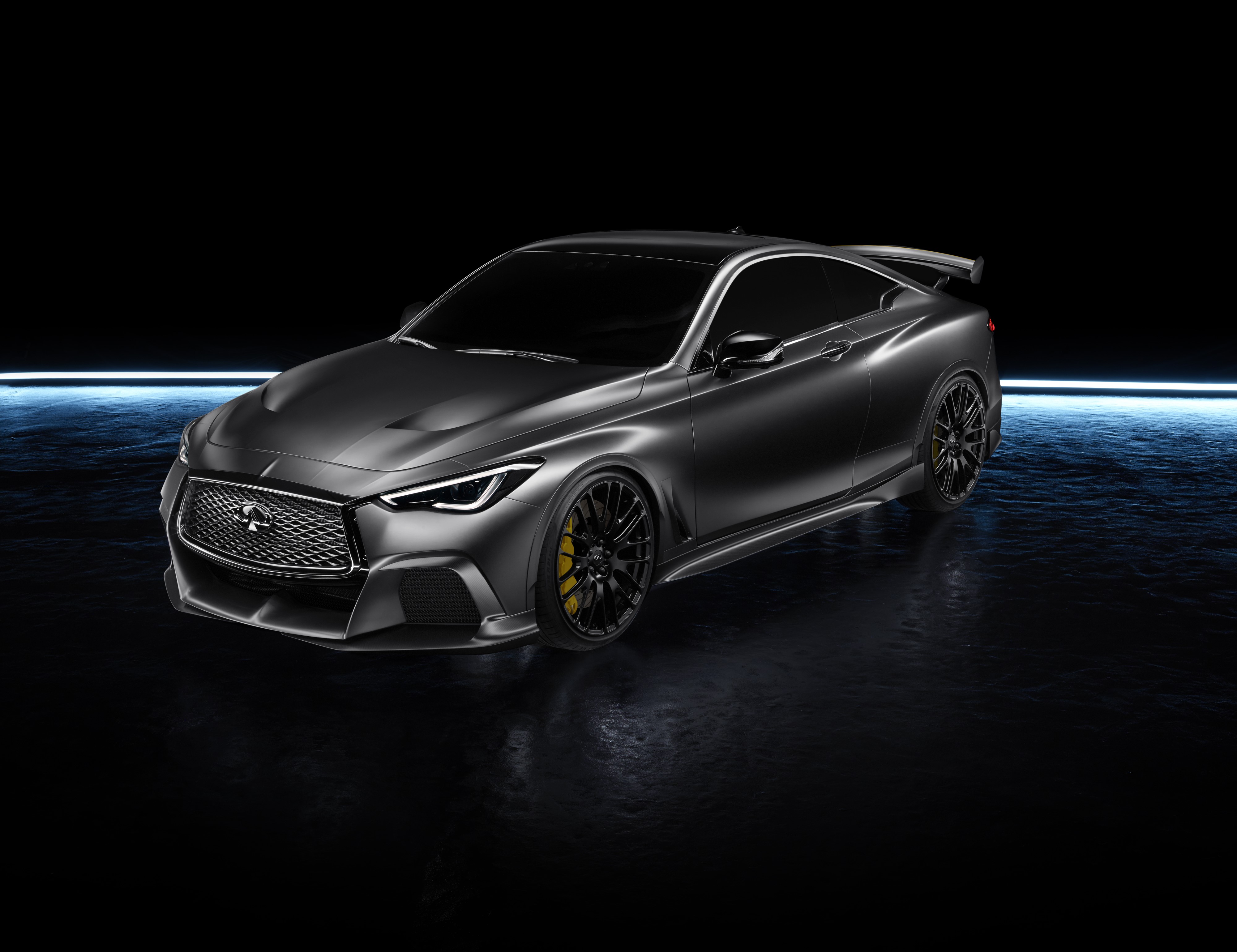 4K 2017 Infiniti Q60 Project Black HD Wallpaper