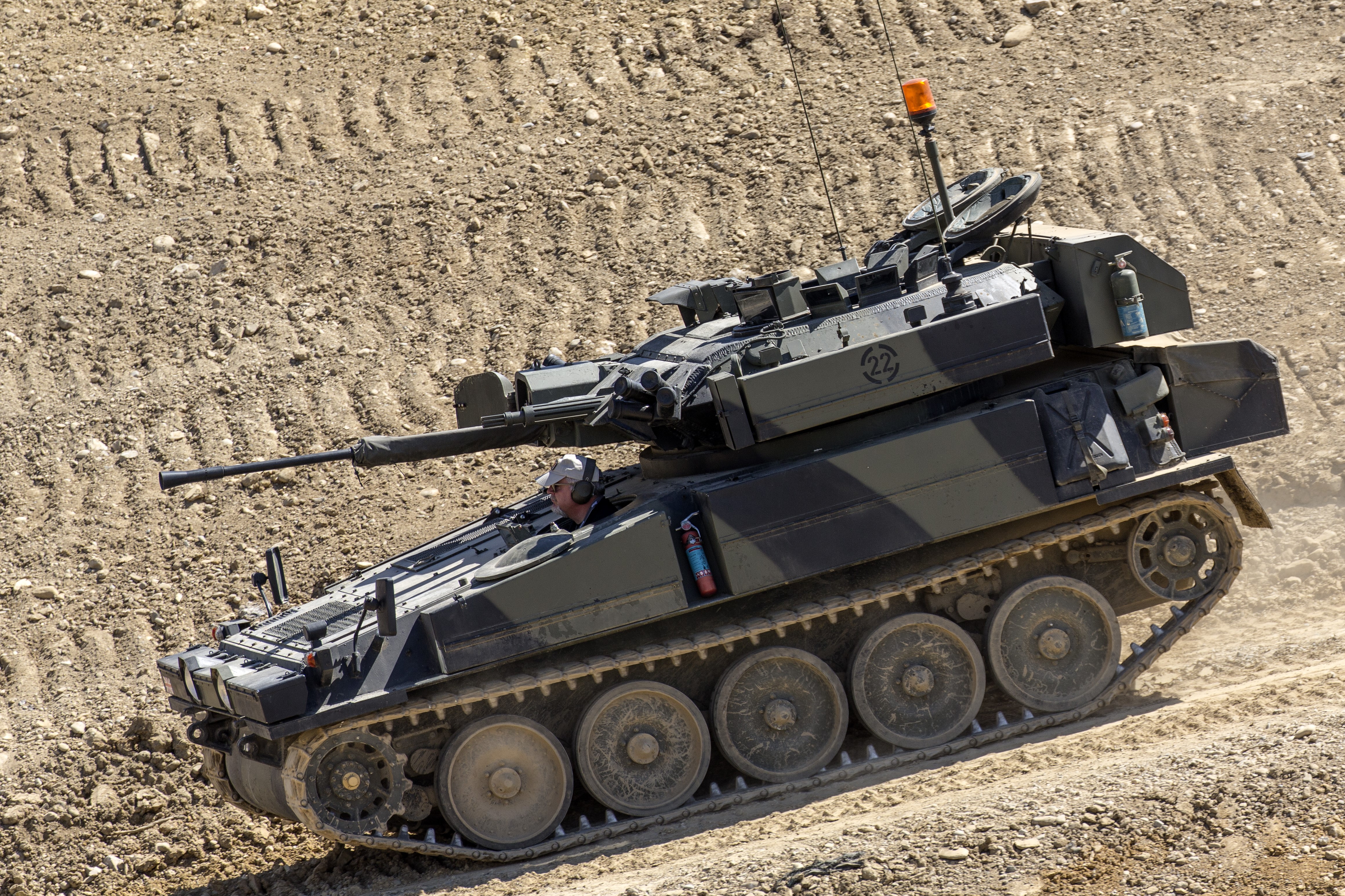 Scorpion FV101 Tank in a Training Exercise HD Wallpaper