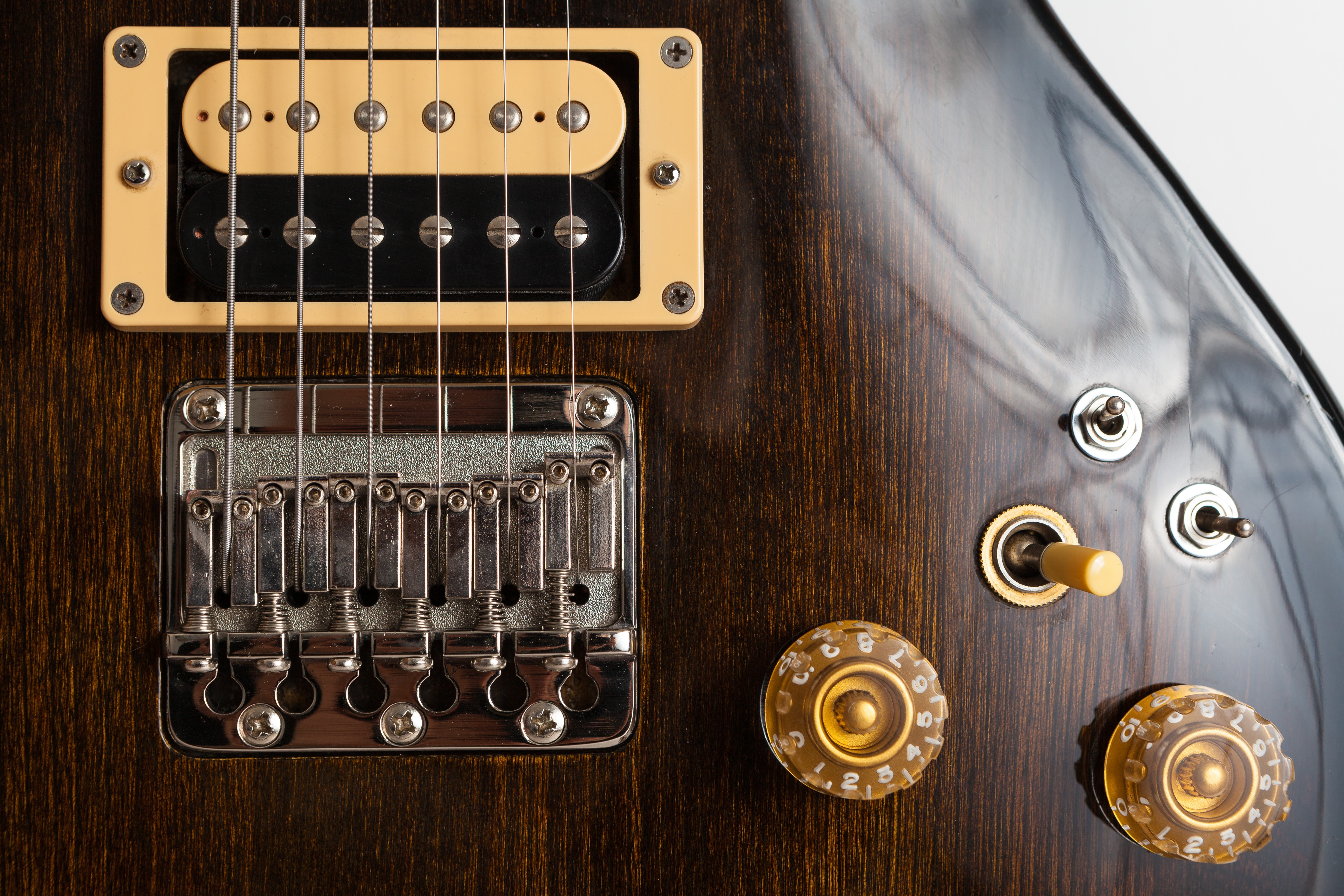 Aria Pro II CS-400 Cardinal Series Guitar Macro HD Wallpaper