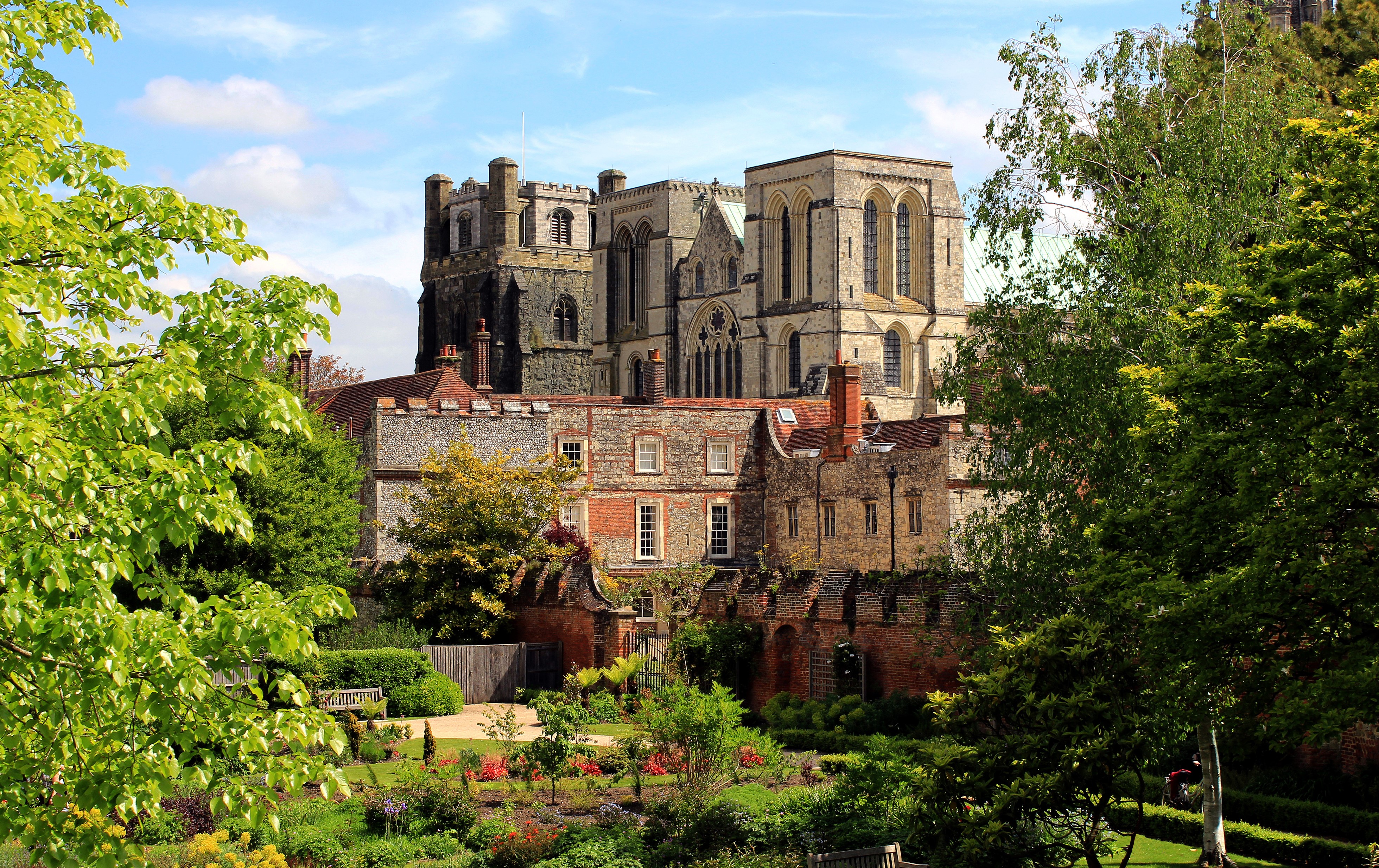 Chichester Cathedral West Sussex England HD Wallpaper