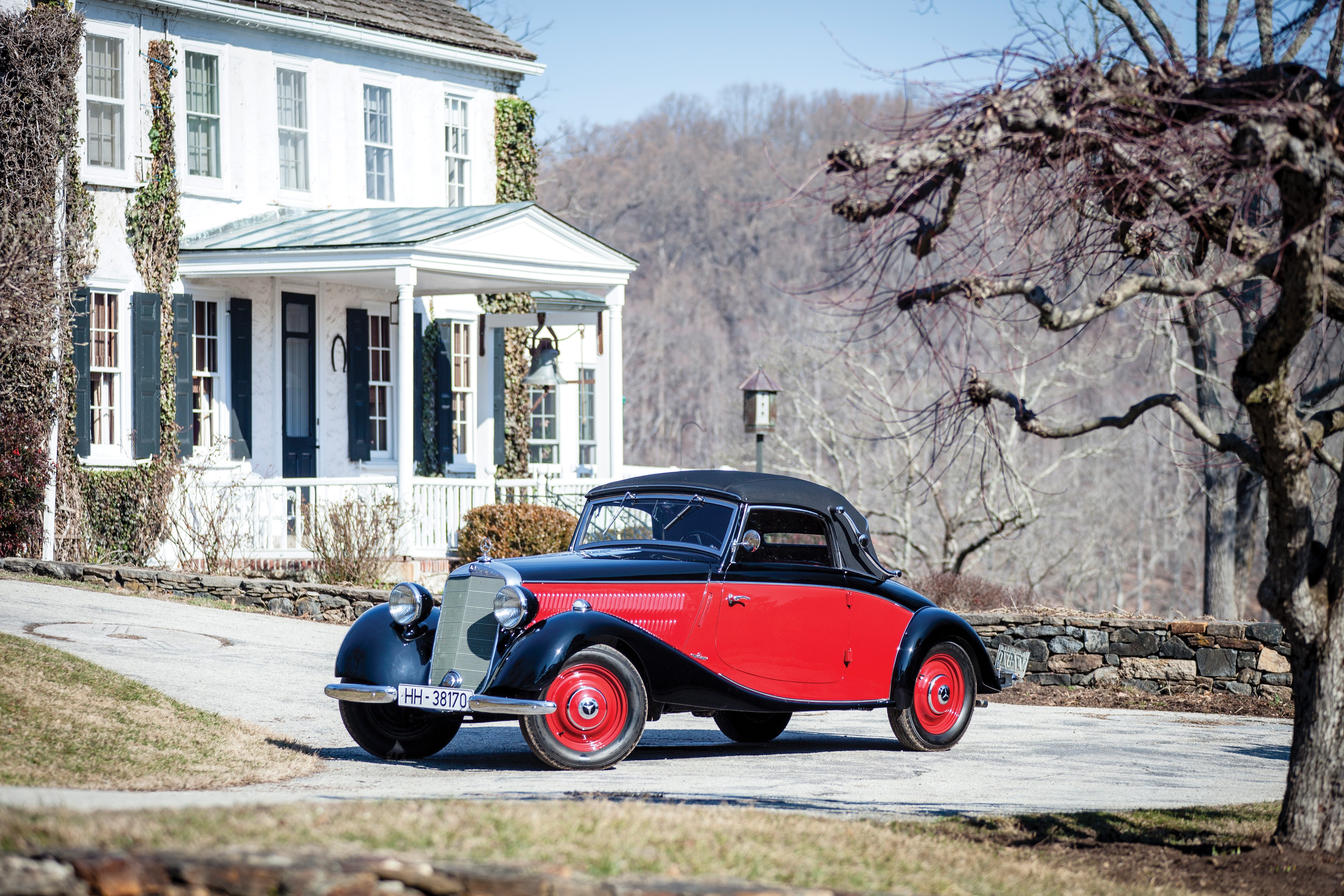 1936-42 Mercedes-Benz 170 V Cabriolet A HD Wallpaper