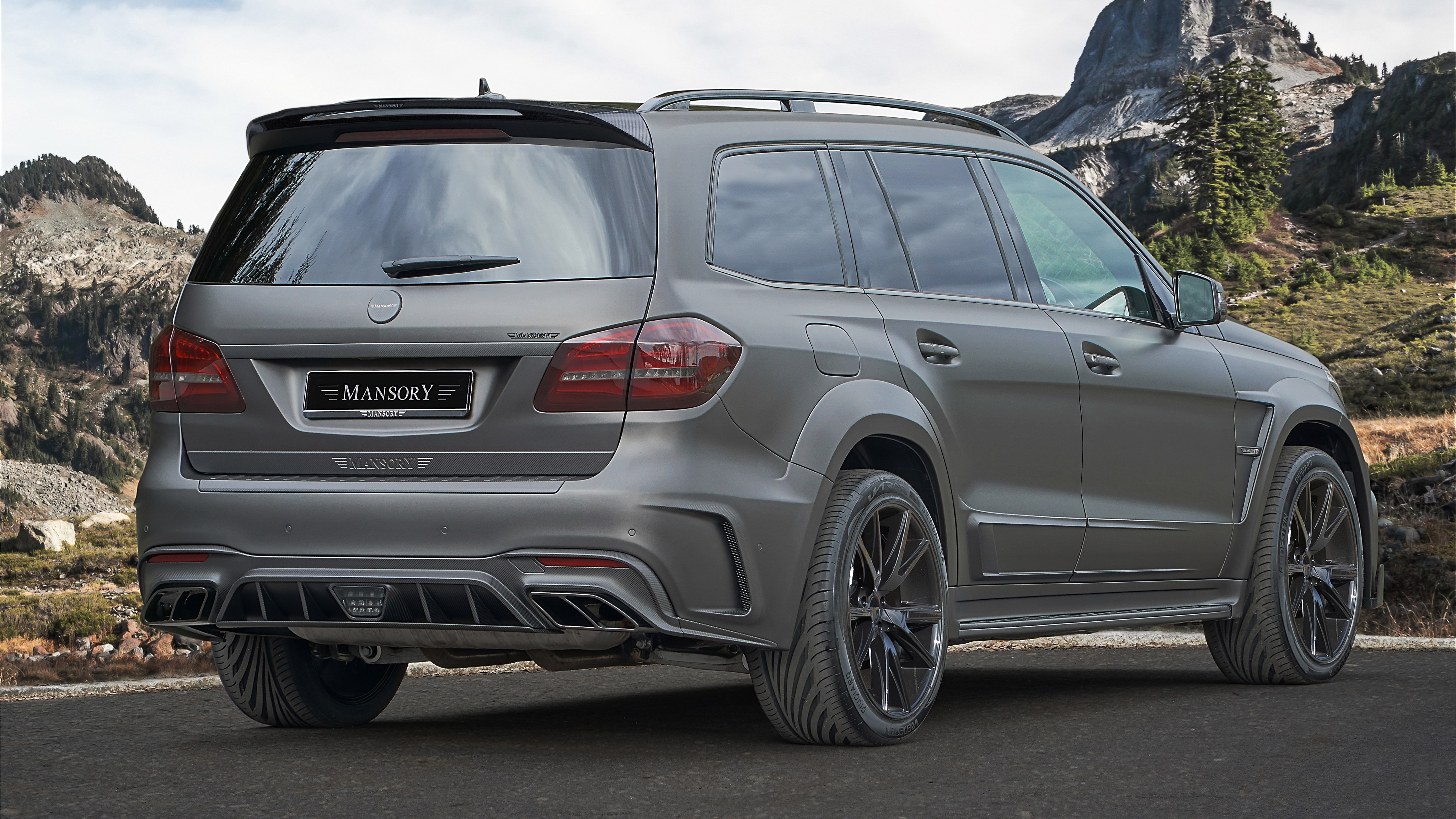 4K 2017 Mansory AMG GLS 63 4MATIC Mercedes-Benz HD Wallpaper
