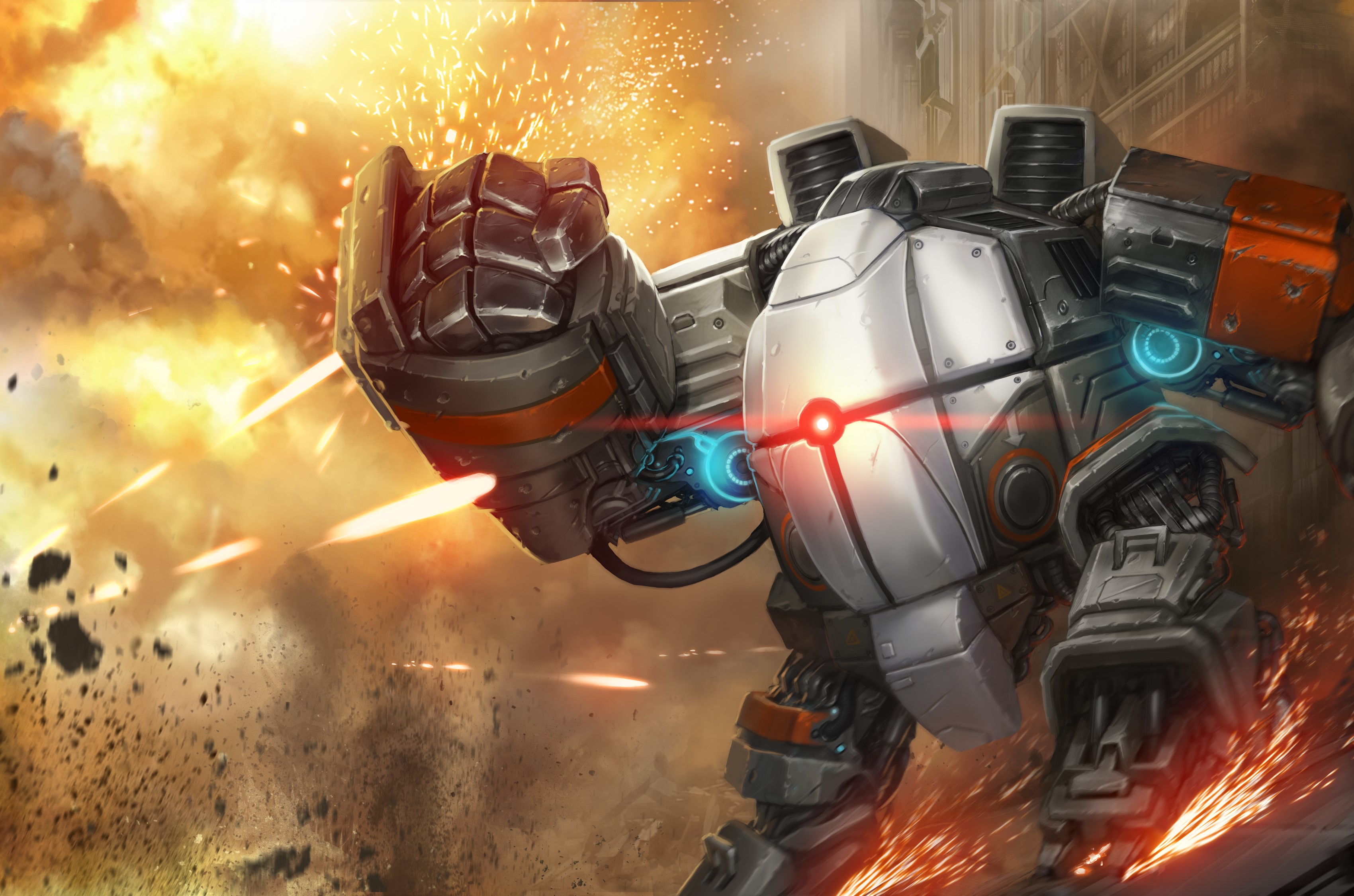 Bastion from Shards of War HD Wallpaper