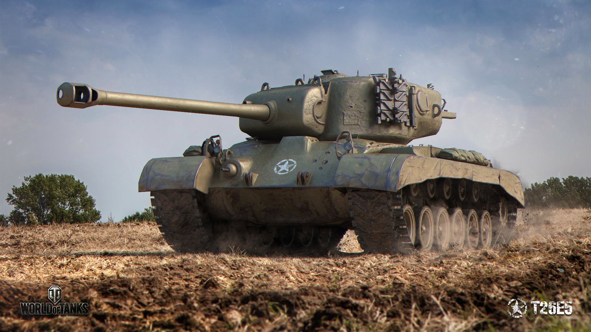 T25E5 Tank from World of Tanks HD Wallpaper