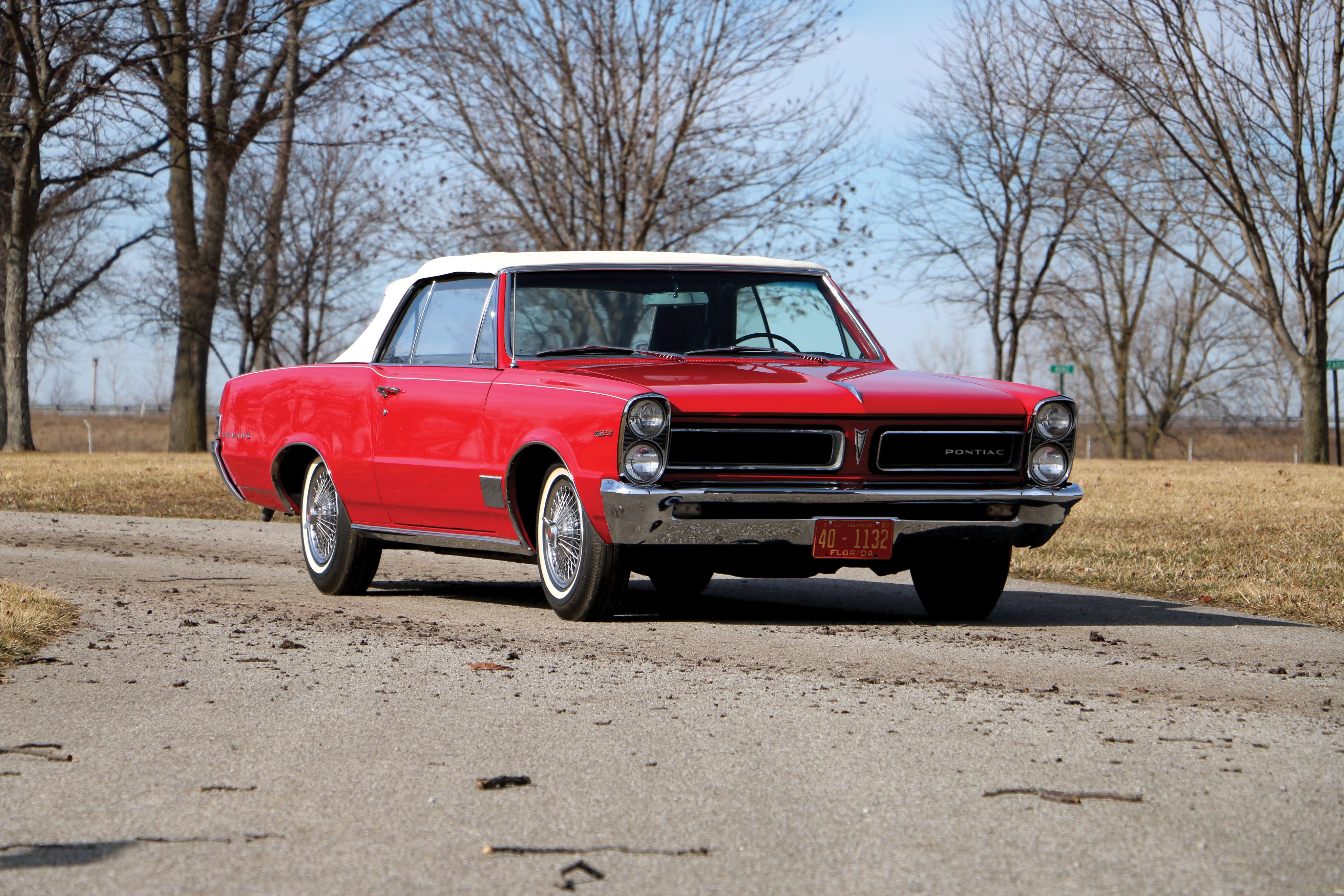 1965 Pontiac Tempest LeMans Convertible HD Wallpaper