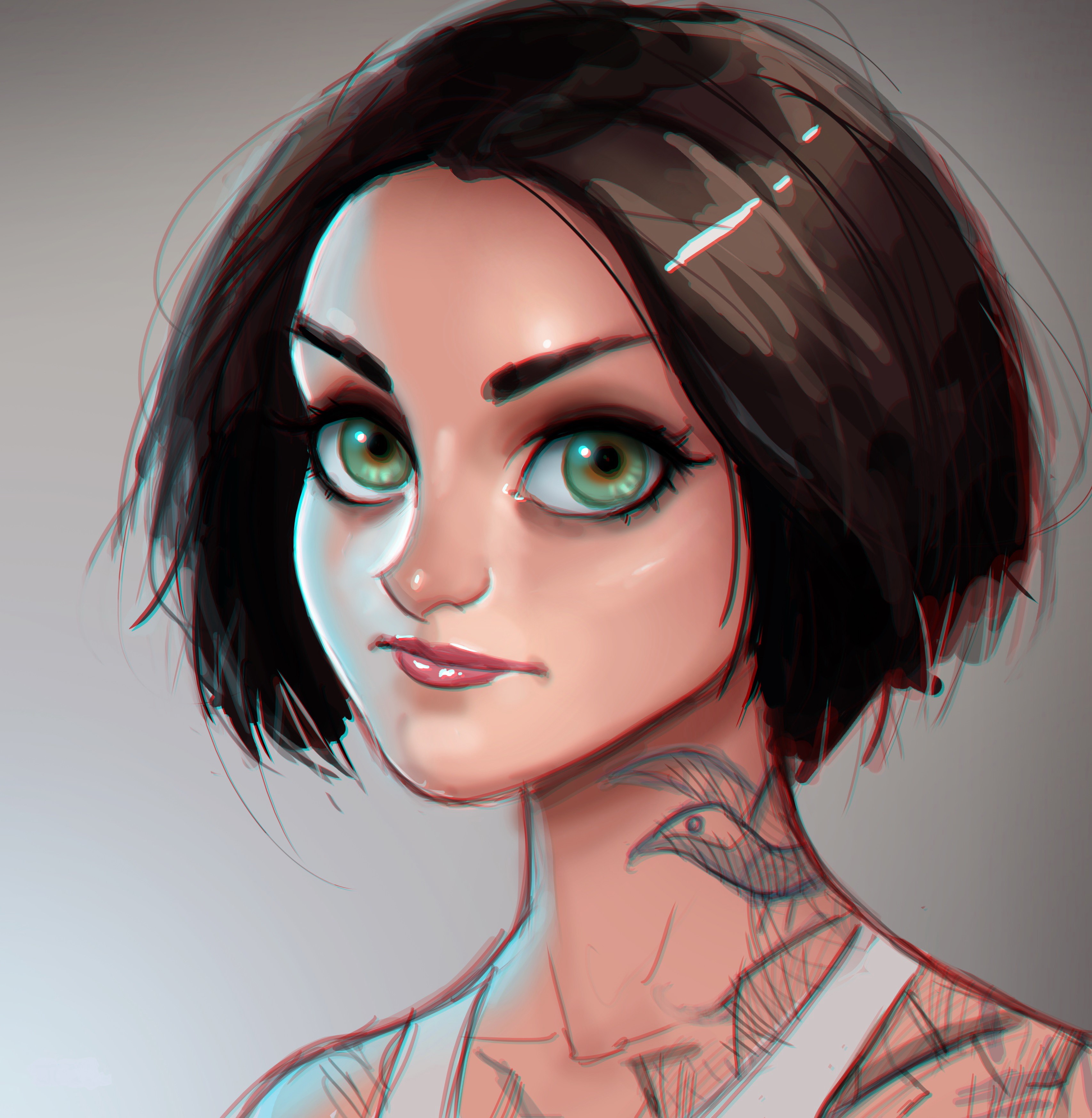 Jane Doe from Blindspot with tattoos HD Wallpaper