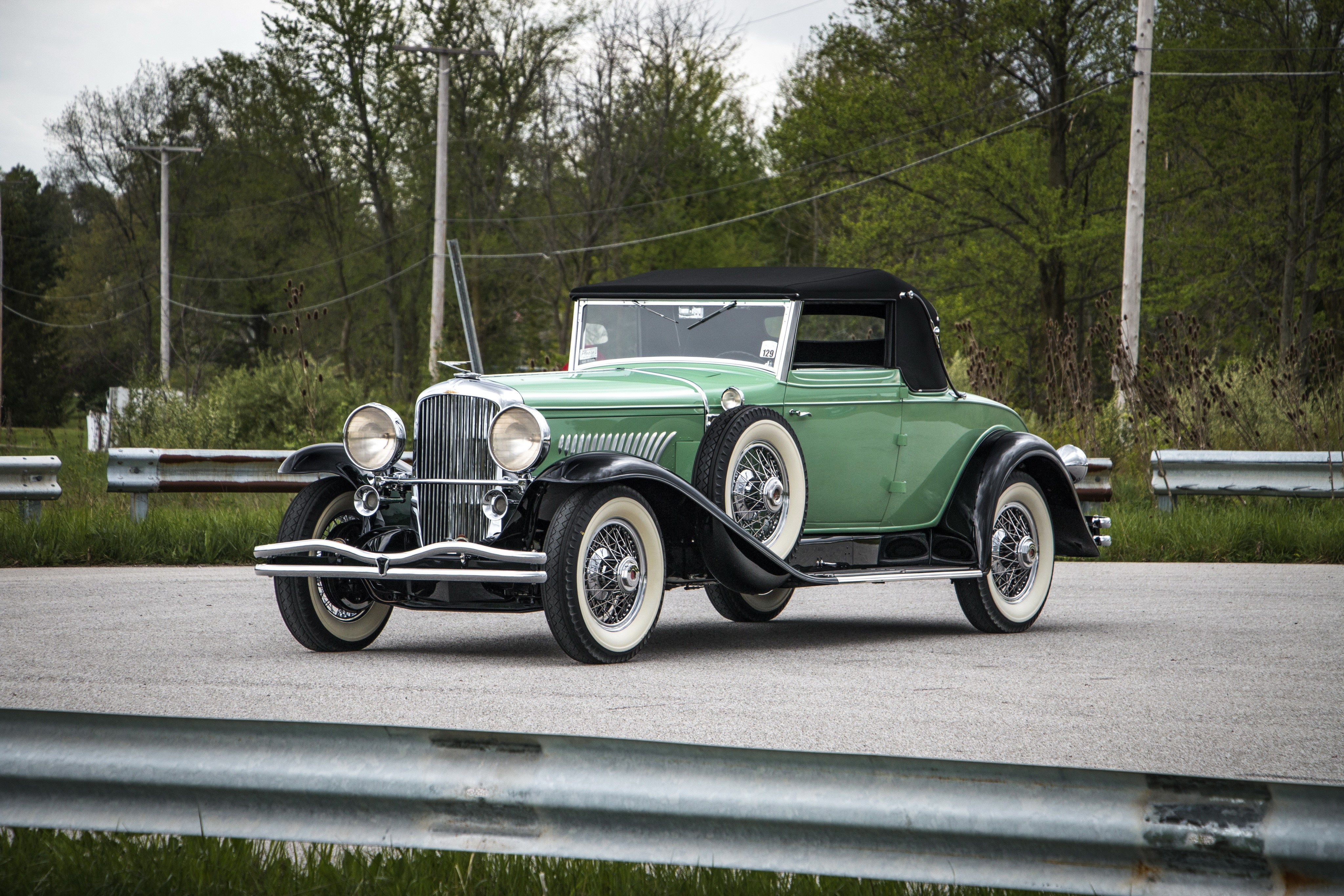1929 Duesenberg J Convertible Coupe by Fleetwood HD Wallpaper