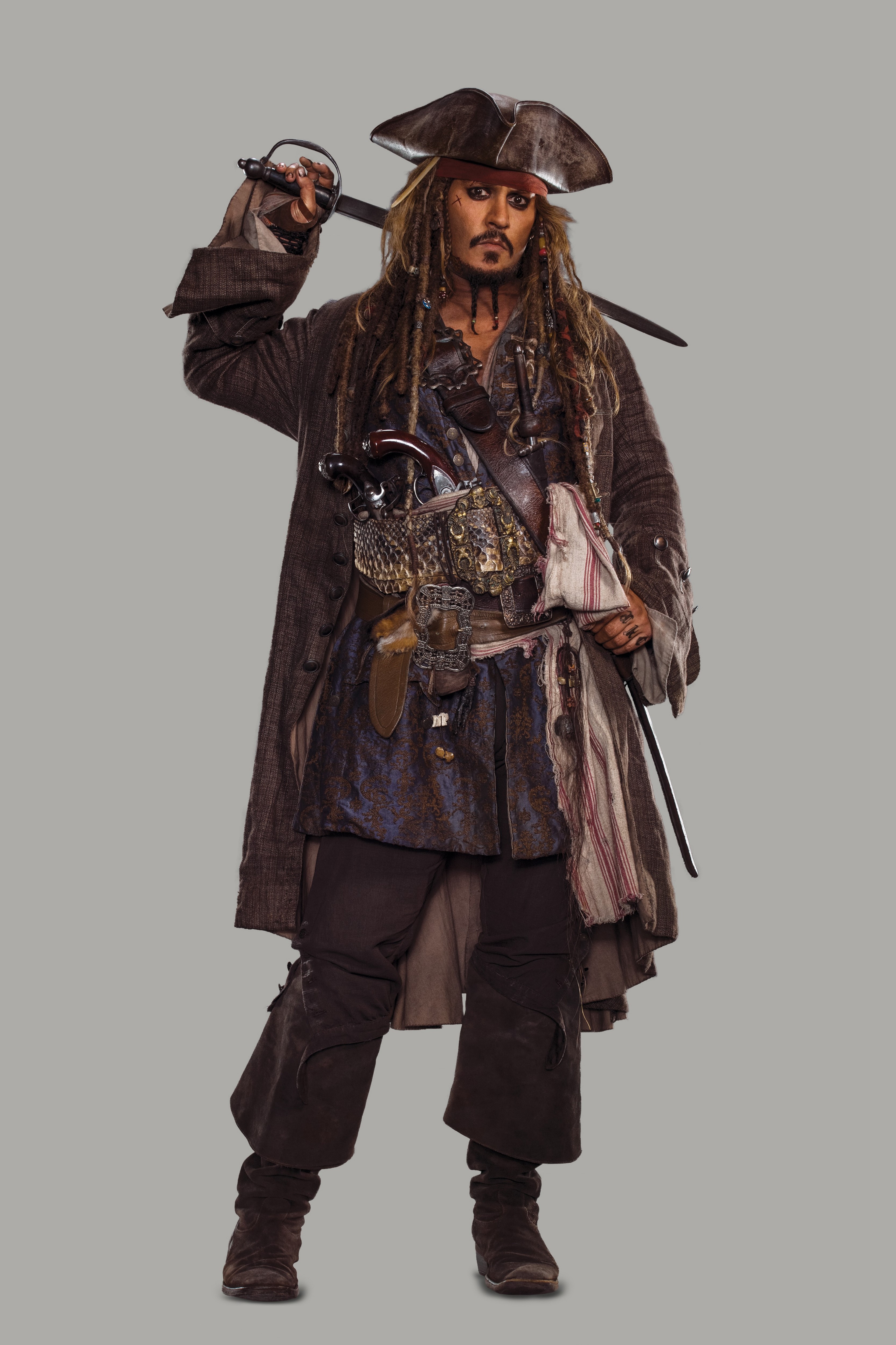 Captain Jack Sparrow from Pirates of the Caribbean HD Phone Wallpaper