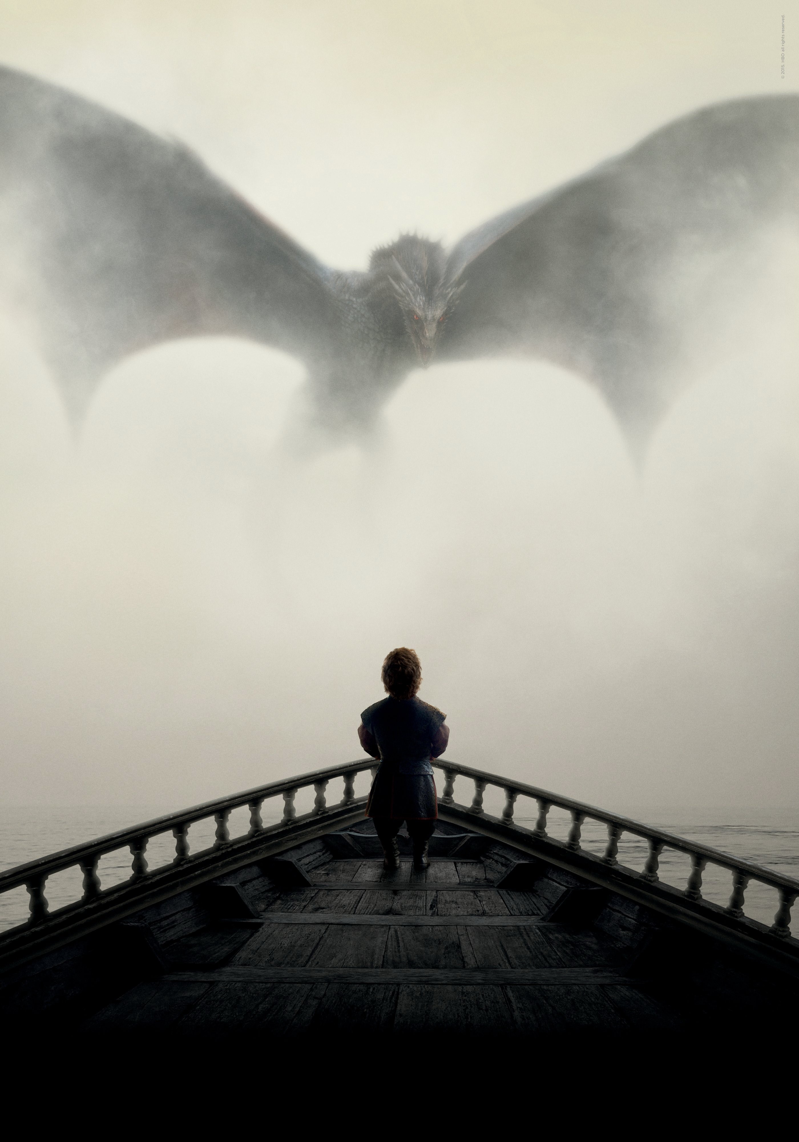 Tyrion Lannister and a dragon from Game of Thrones HD Phone Wallpaper