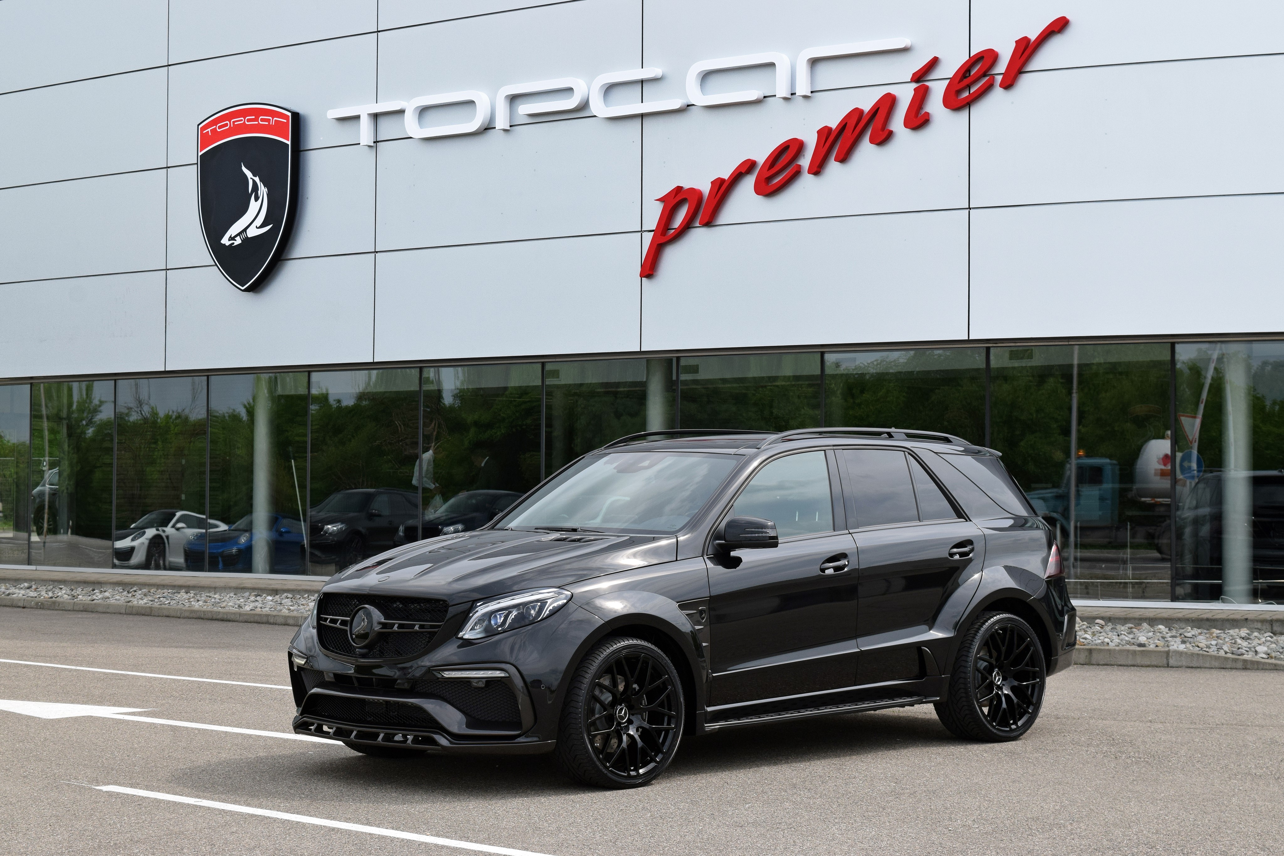 4K 2016-17 TopCar Mercedes-Benz GLE-Klasse Inferno HD Wallpaper