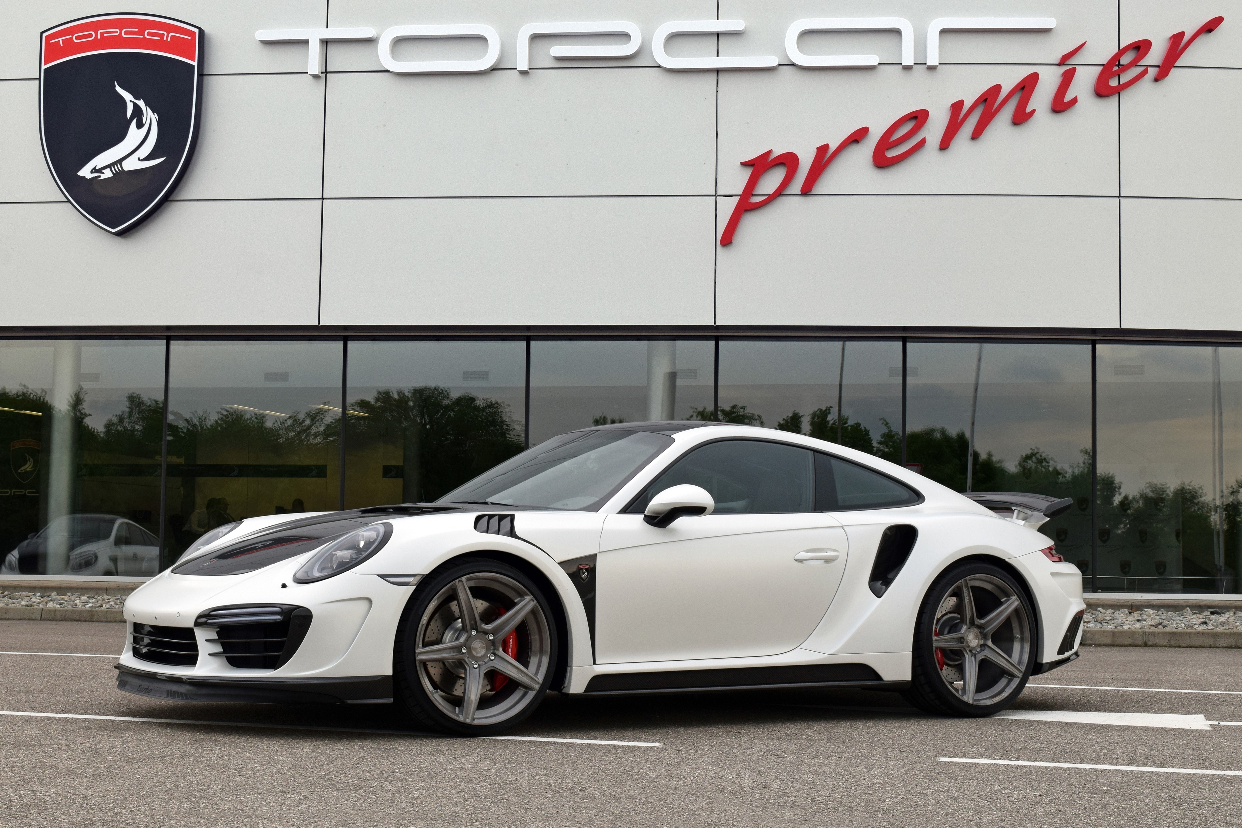 4K 2016-17 TopCar Porsche 911 Turbo Stinger GTR HD Wallpaper