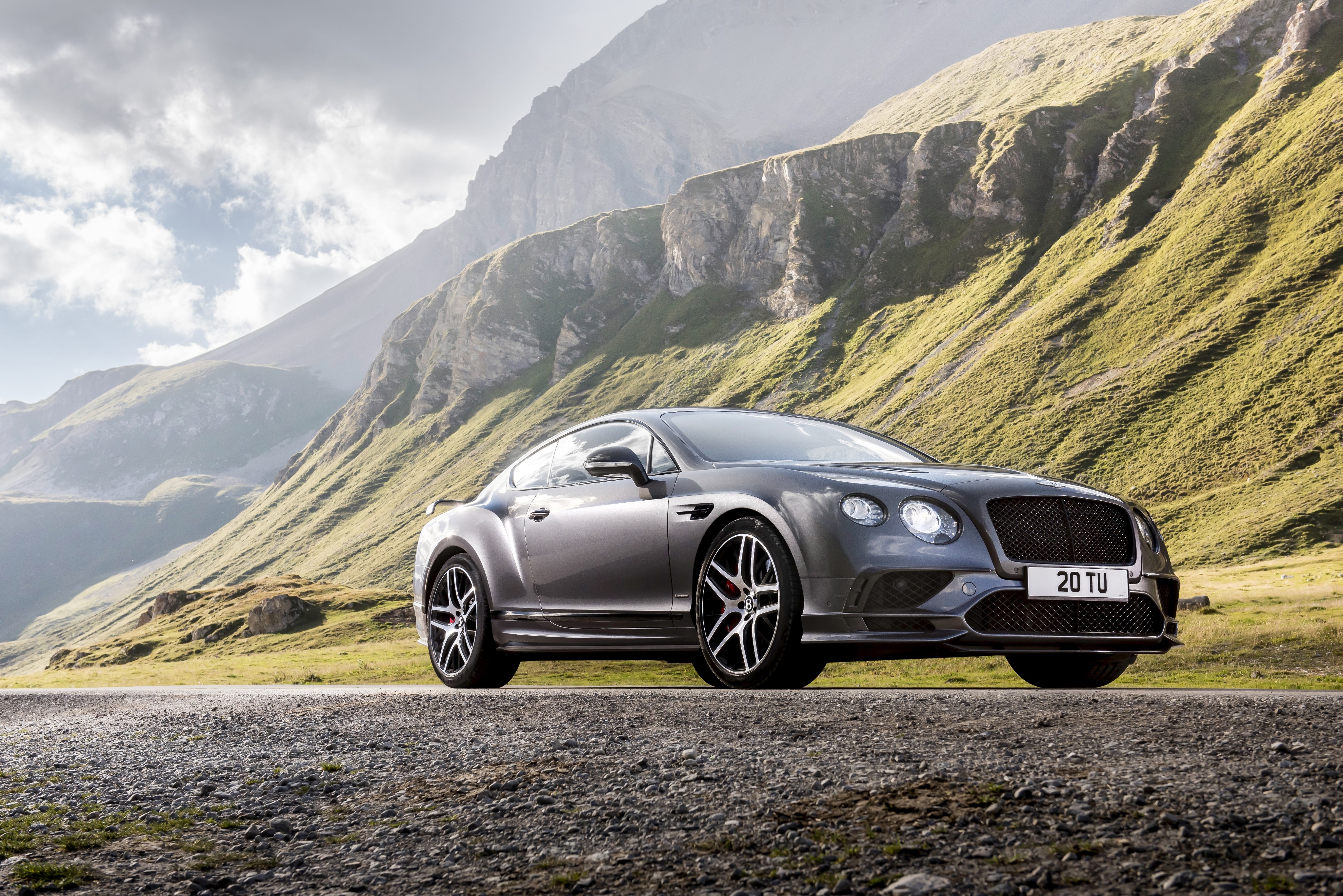 Bentley Continental Supersports 2017 Metallic Grey HD Wallpaper