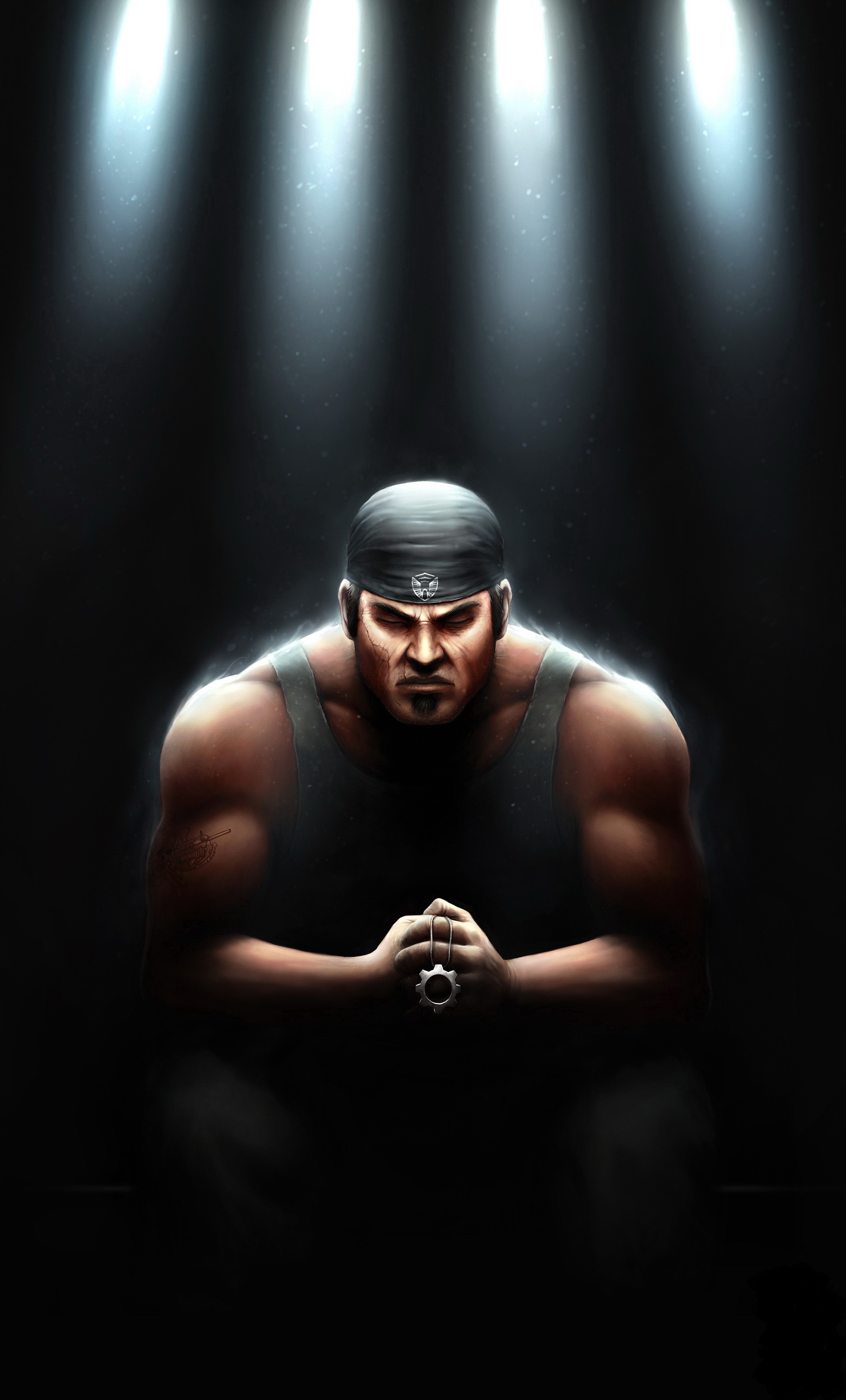 Marcus Fenix from Gears of War HD Phone Wallpaper