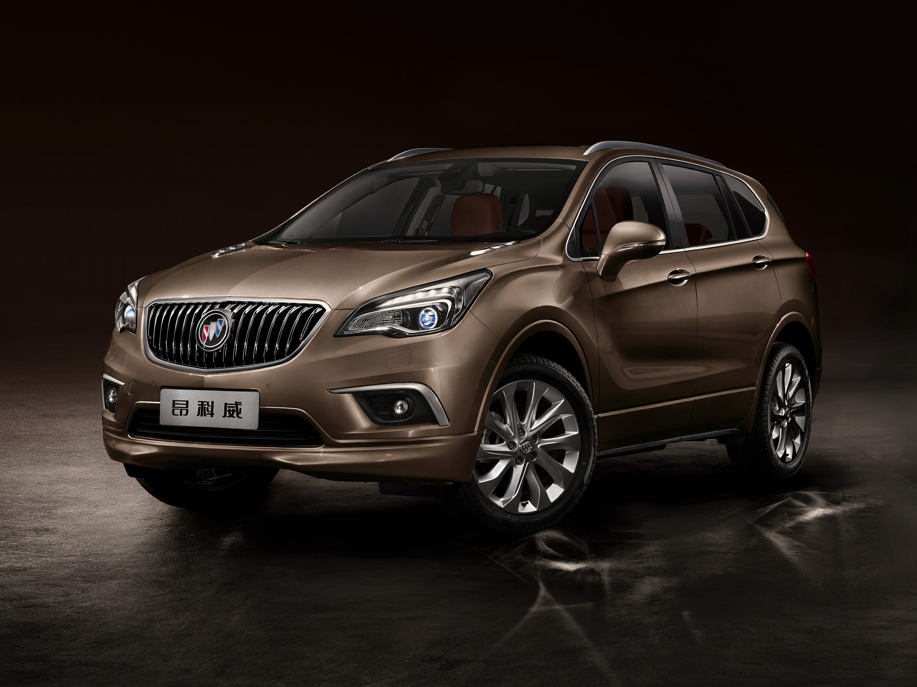 Brown Buick Envision Crossover HD Wallpaper
