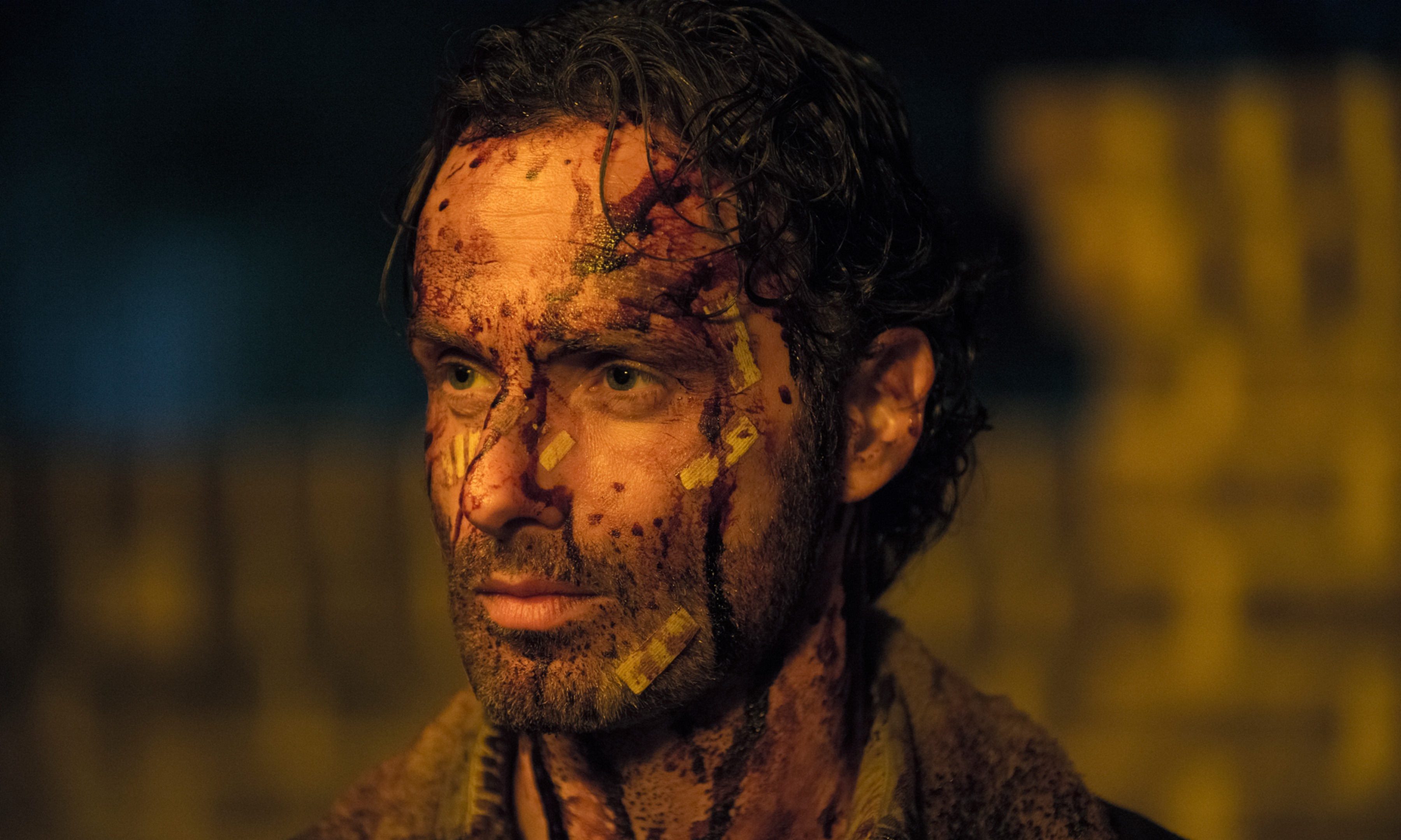 Andrew Lincoln as Rick Grimes from The Walking Dead HD Wallpaper