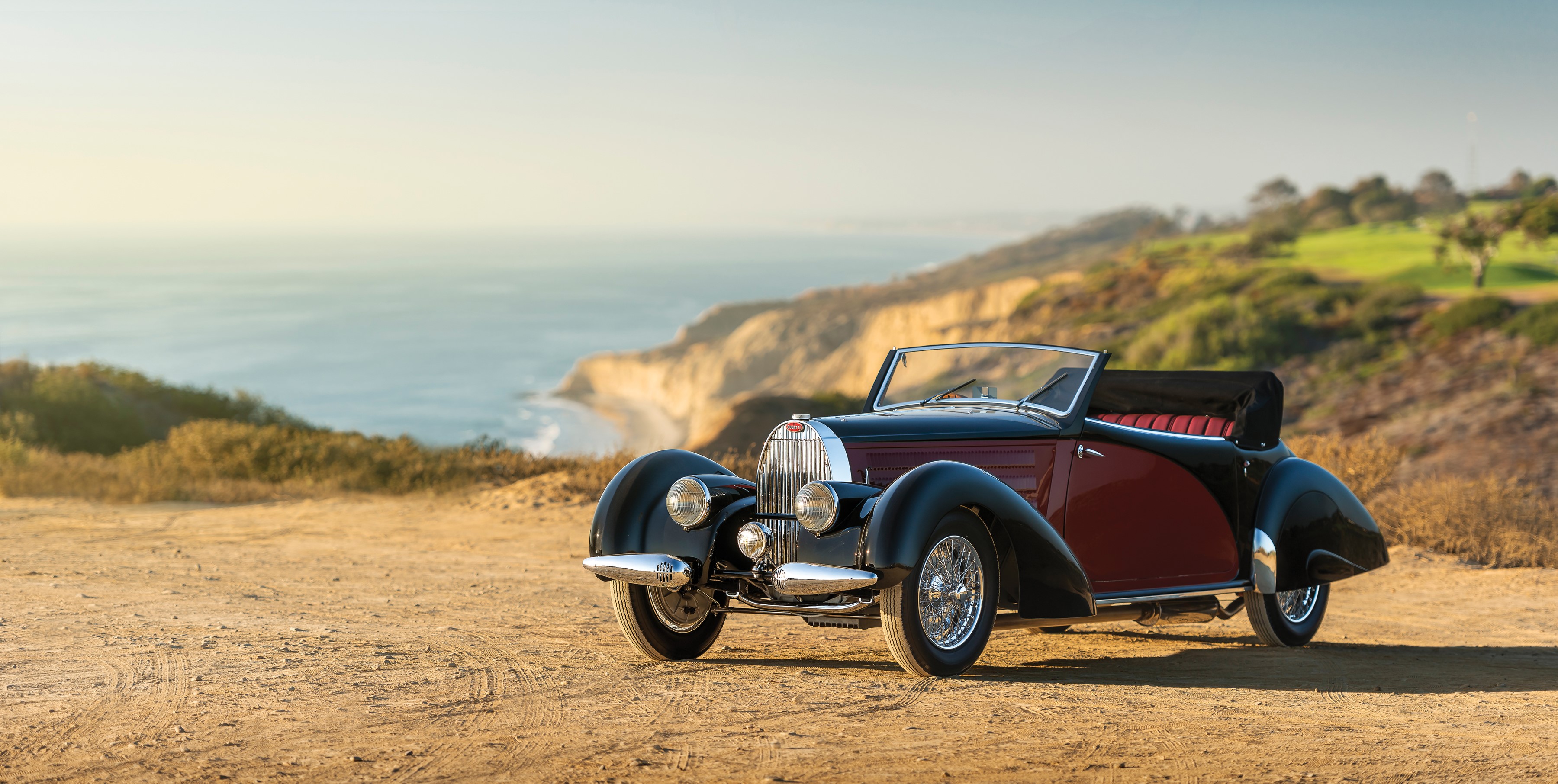 1939 Bugatti Type 57S Drophead Coupe by Letourneur - Marchand HD Wallpaper