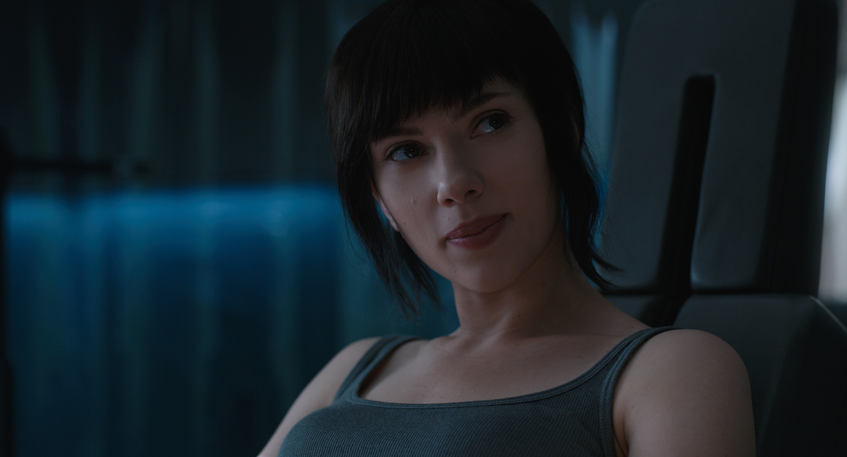 Major Mira Killian from Ghost in the Shell HD Wallpaper