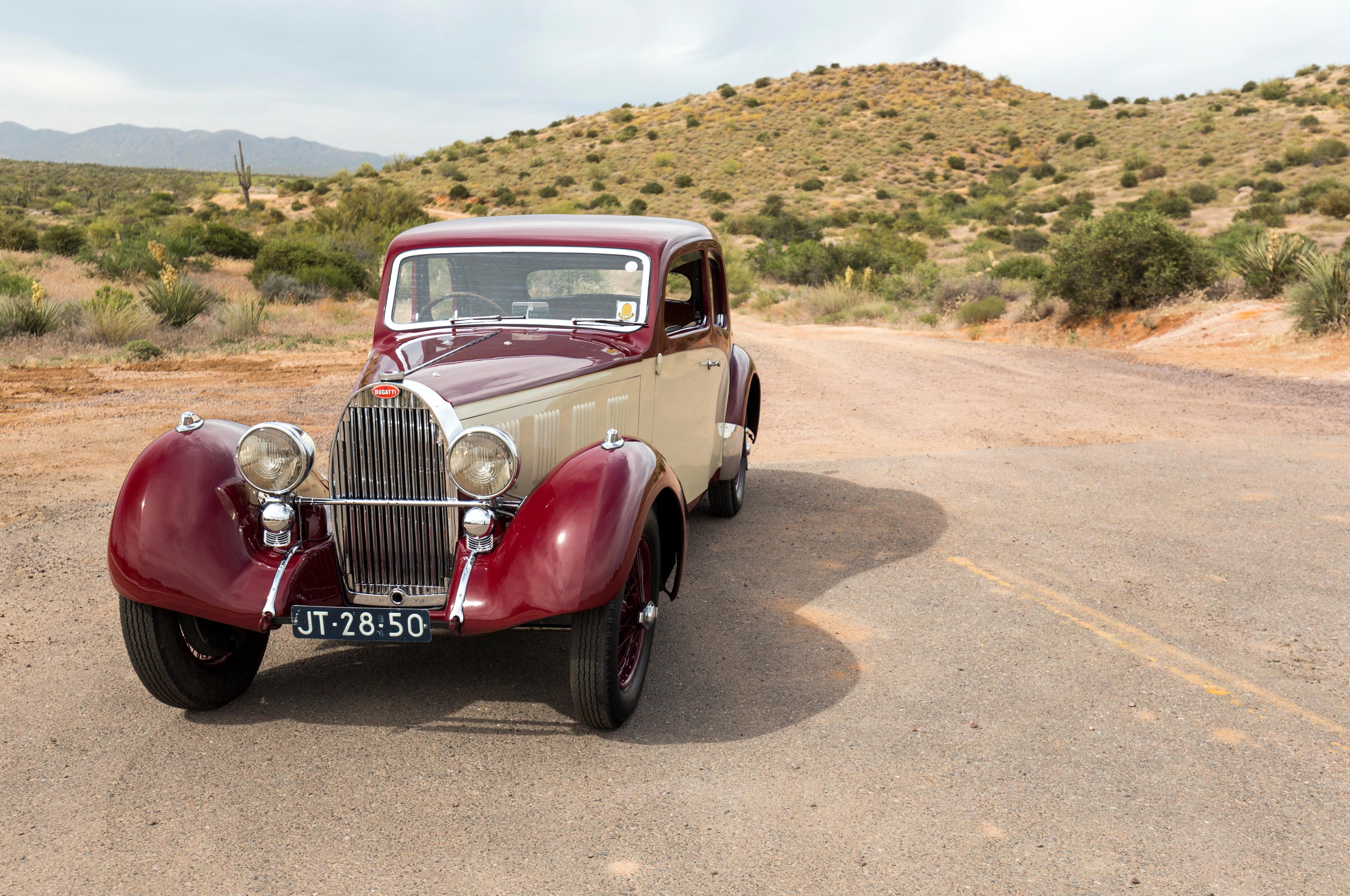 1937 Bugatti Type 57 Graber Sports Coupe HD Wallpaper