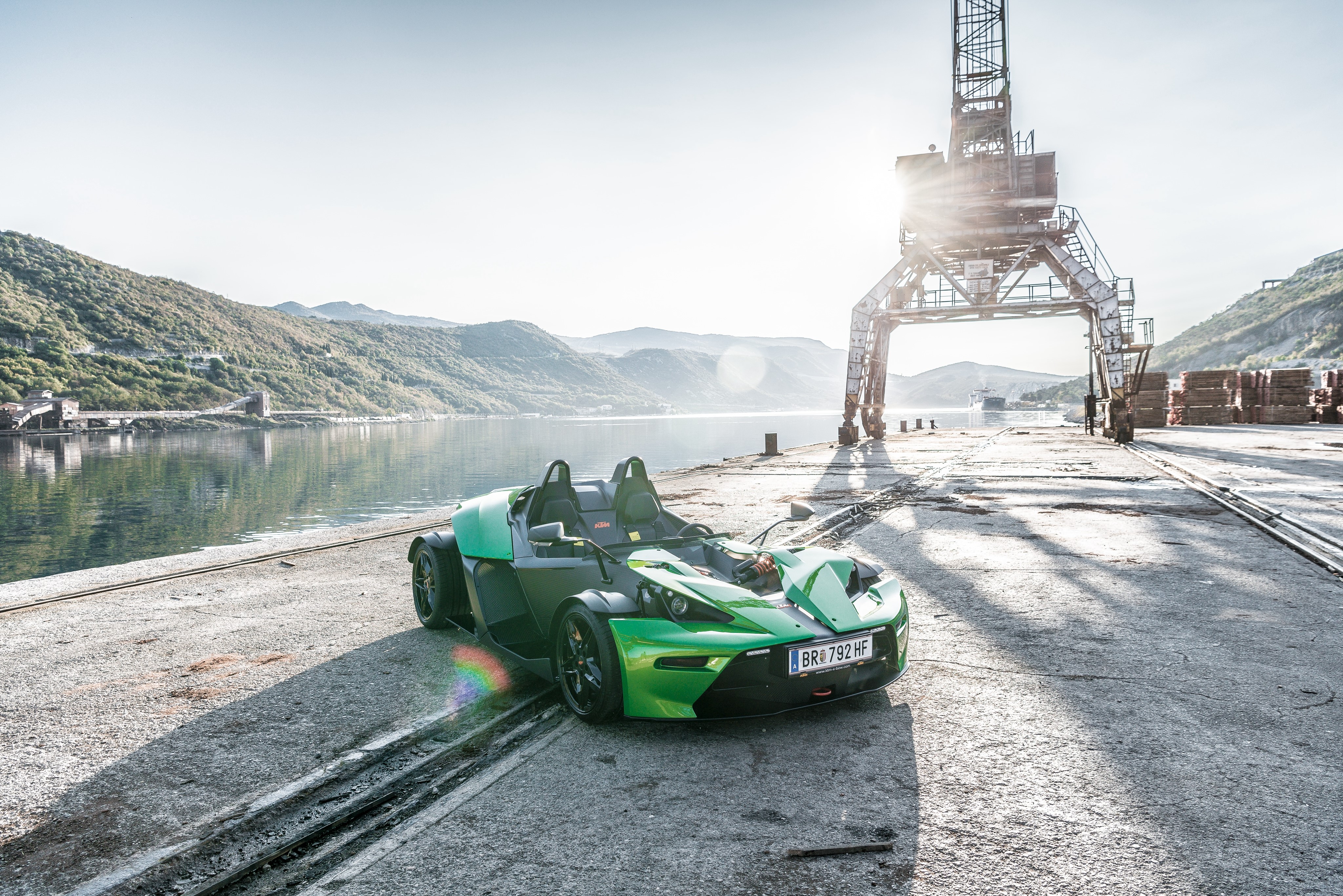 4K 2016 X-Bow R KTM Car on Asphalt HD Wallpaper