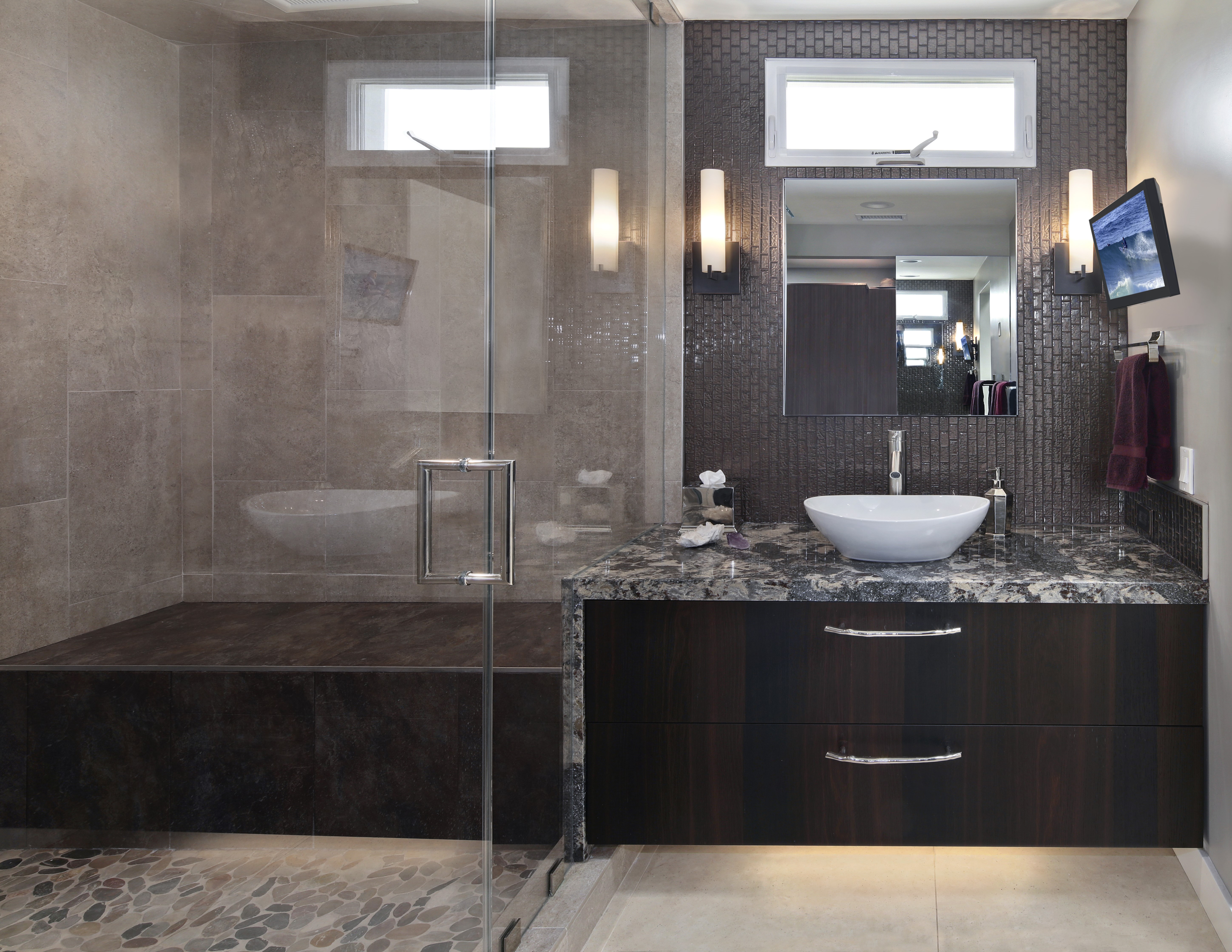 Modern Bathroom Interior Design HD Wallpaper