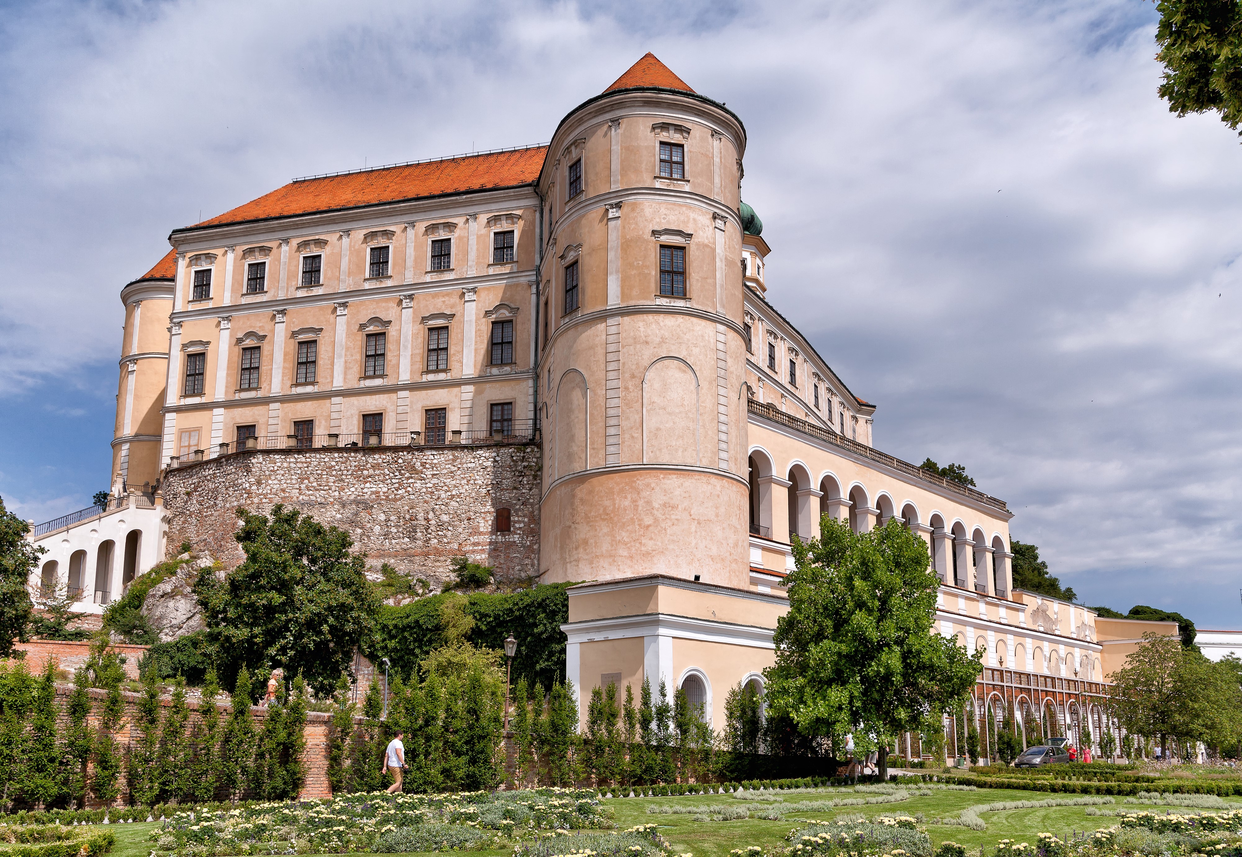 Mikulov Castle, Czech Republic HD Wallpaper
