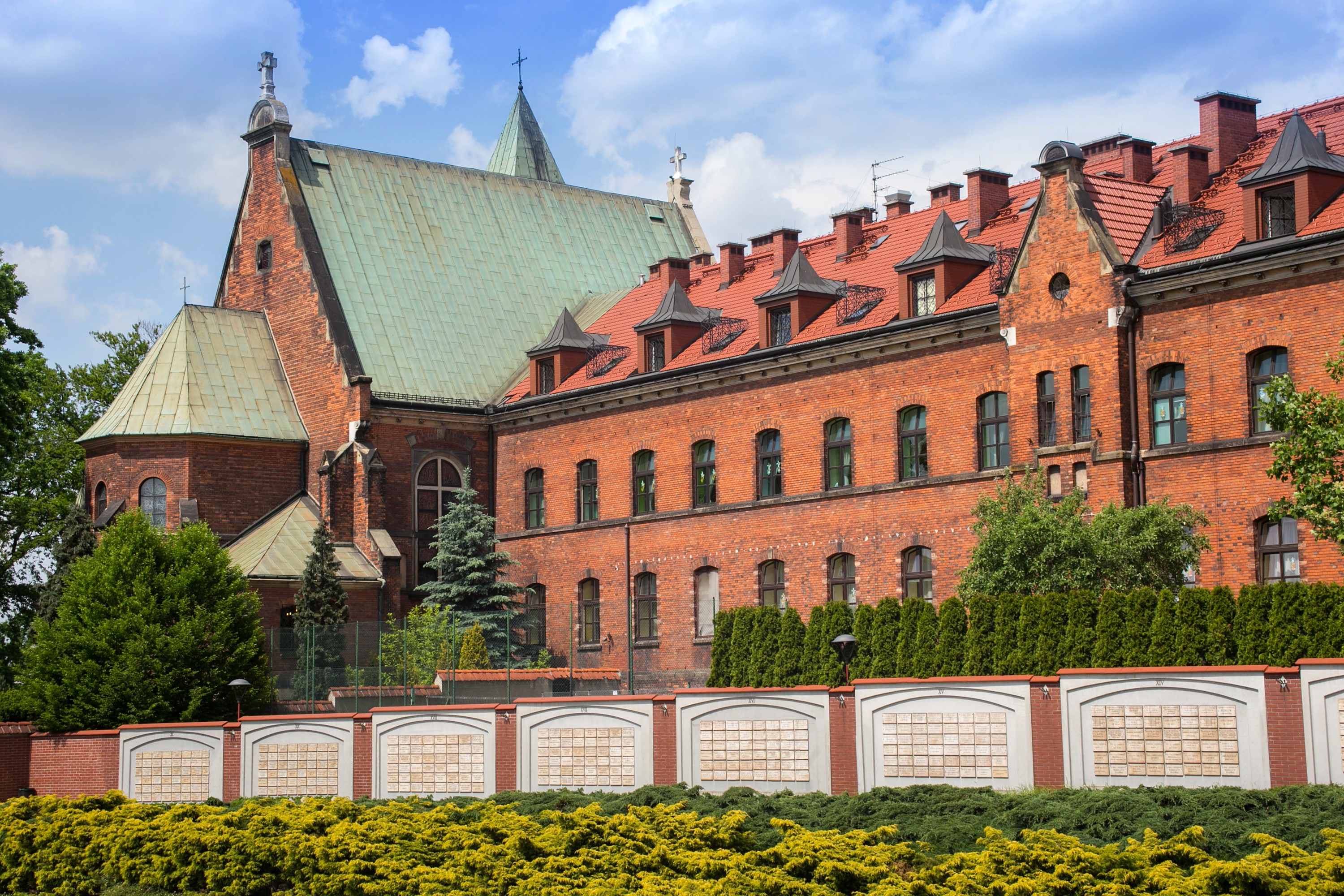 Monastery Lagiewniki in Krakow, Poland HD Wallpaper