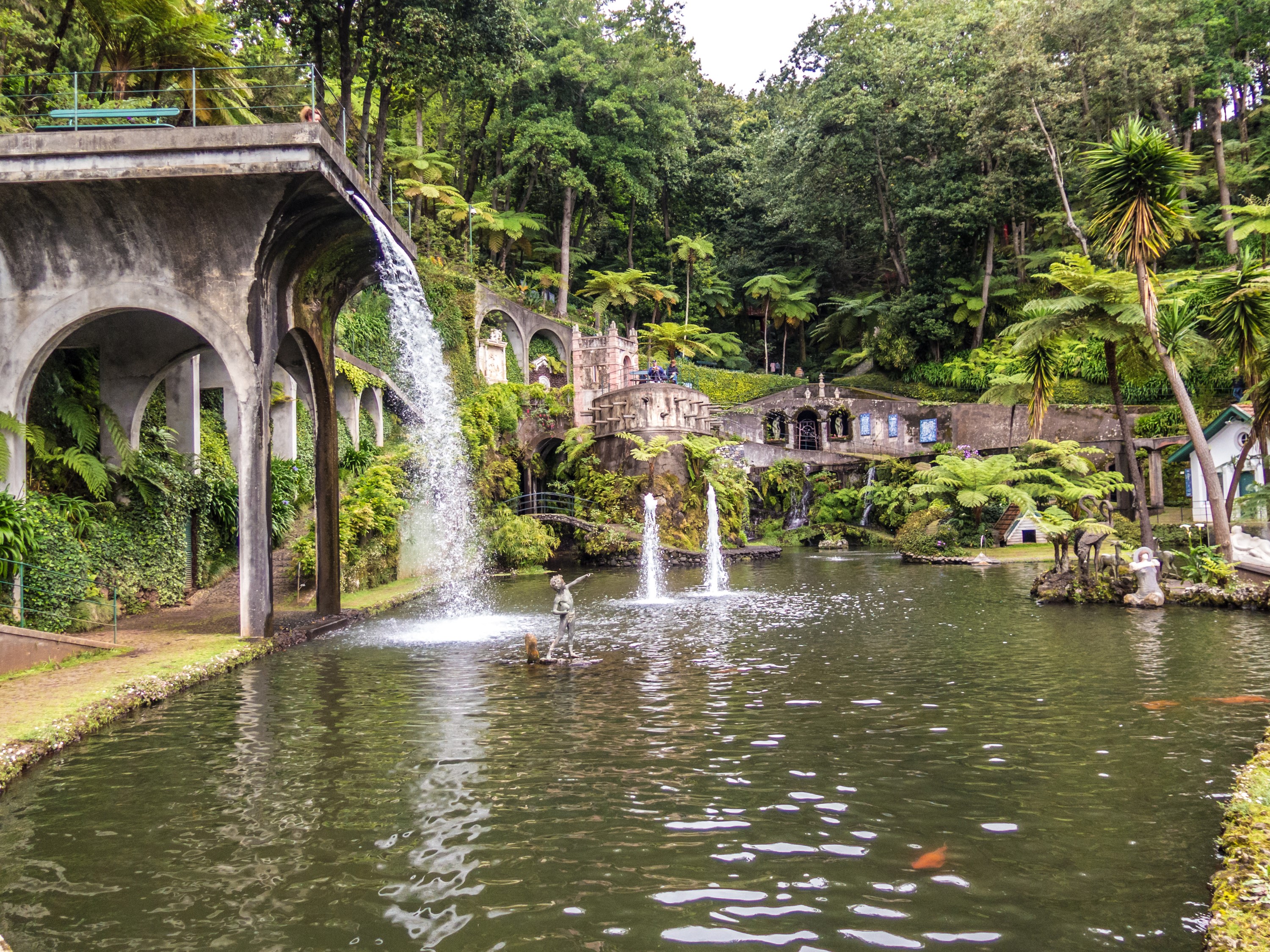 Monte Palace Tropical Garden, Funchal, Madeira, Portugal HD Wallpaper