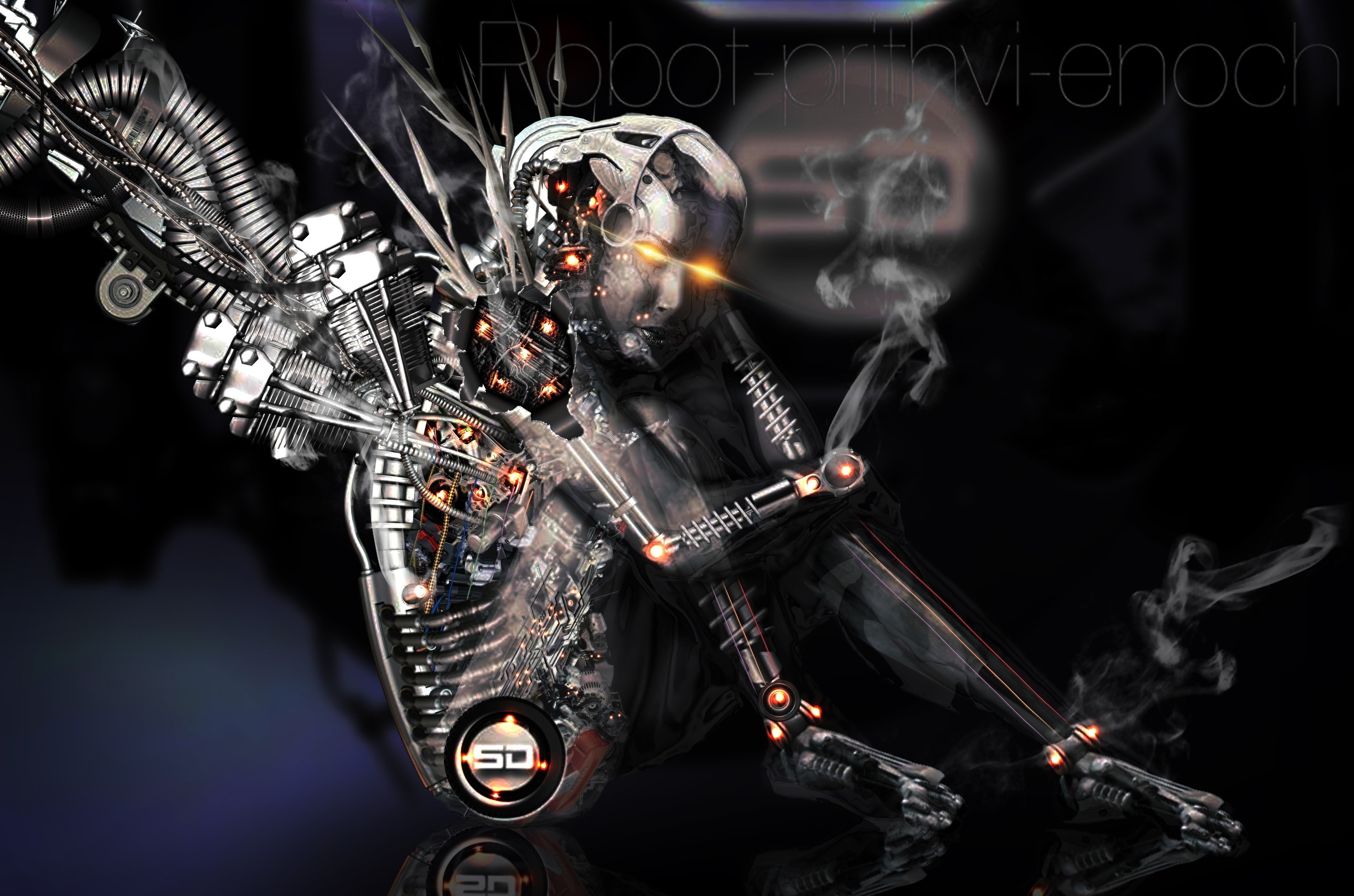 Robot Prithvi-Enoch HD Wallpaper