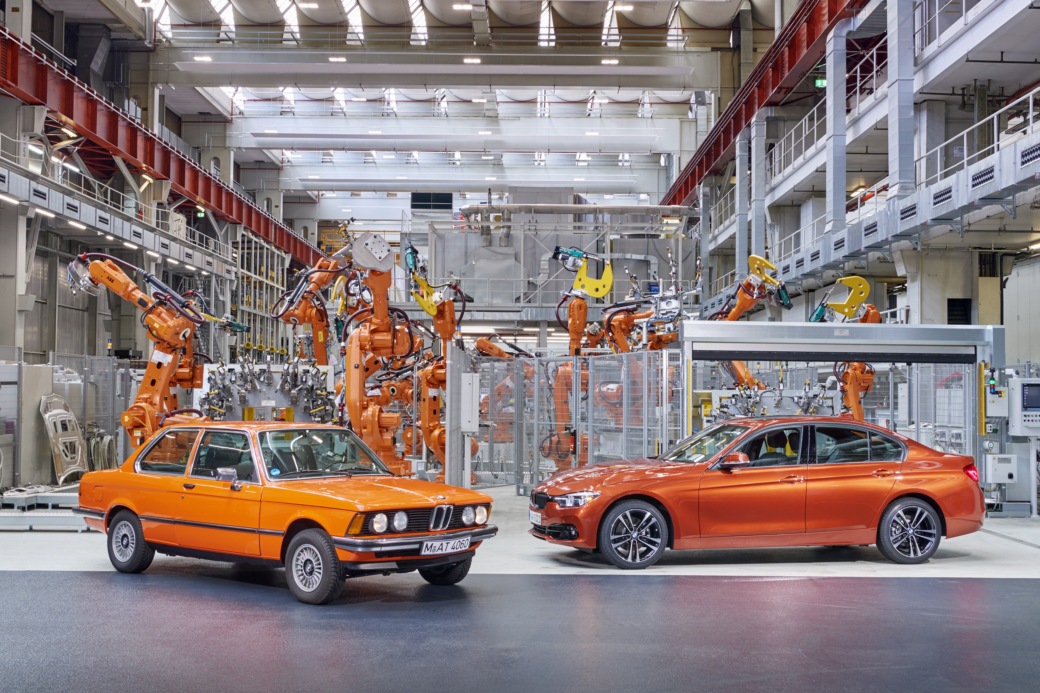 BMW 3 Series Factory Production Line HD Wallpaper