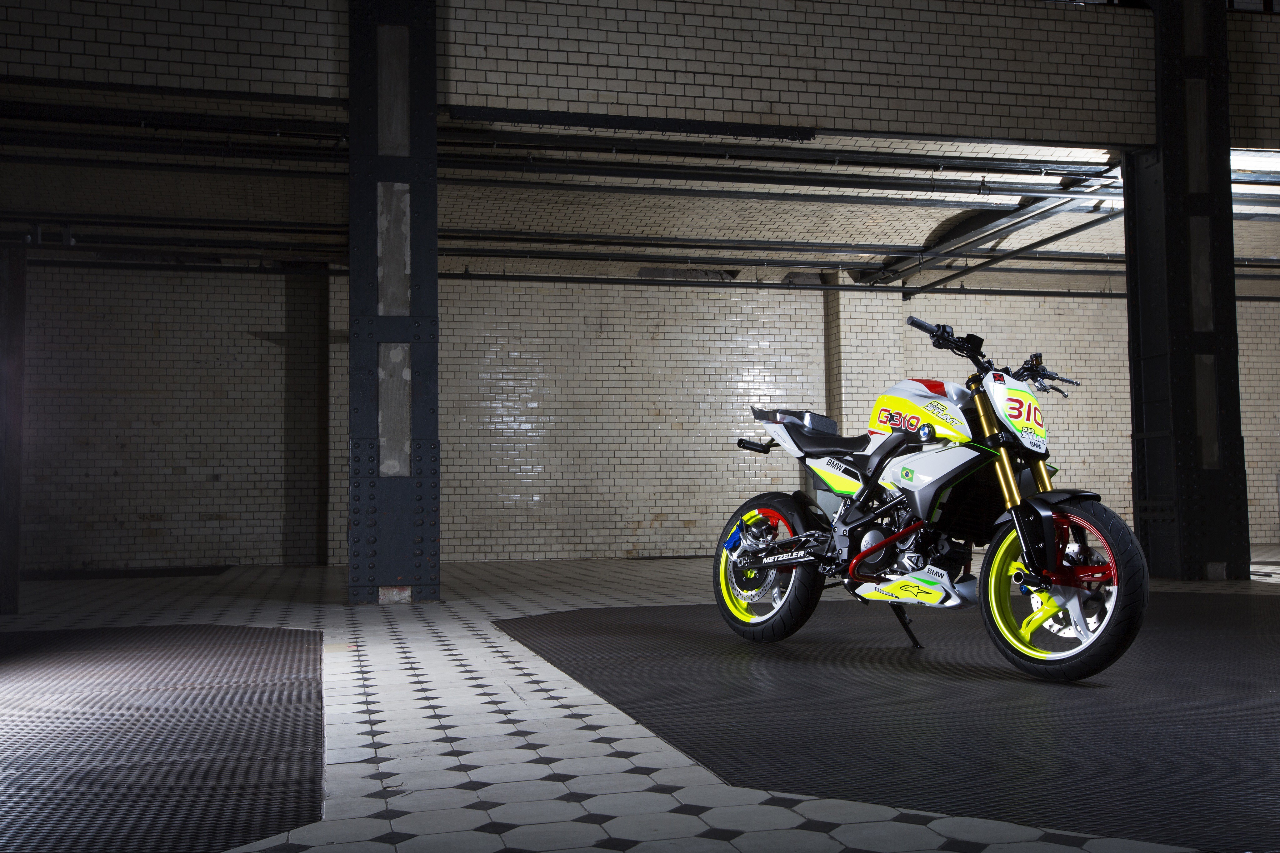 4K 2015 BMW Concept Stunt G 310 Motorcycle HD Wallpaper