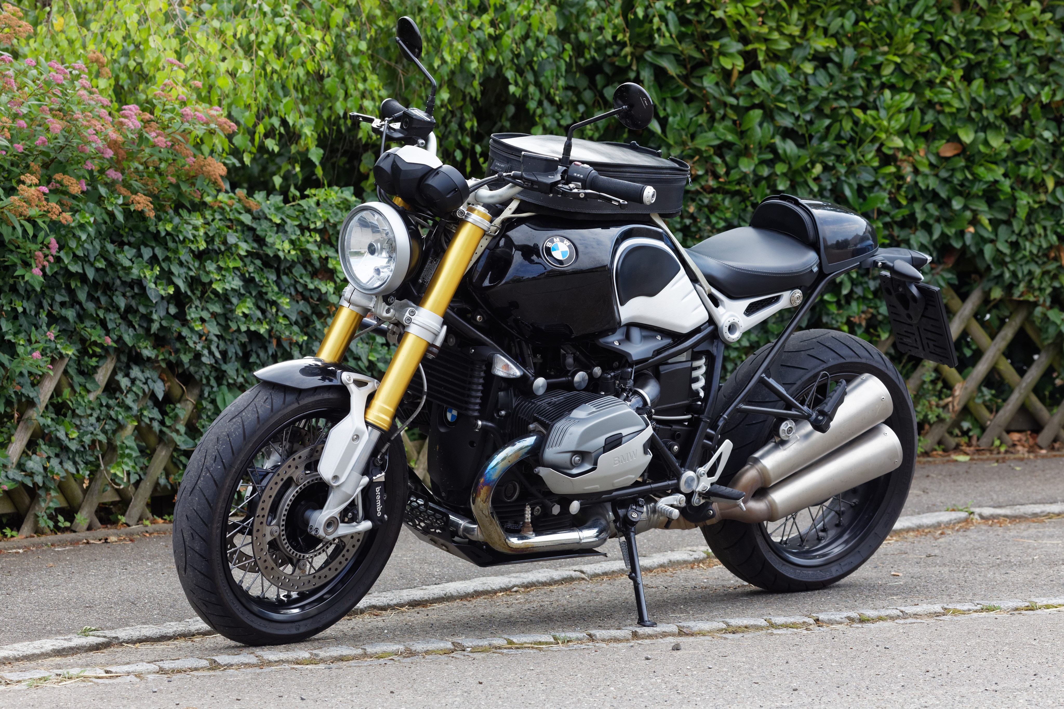 4K BMW R nine T Motorcycle HD Wallpaper