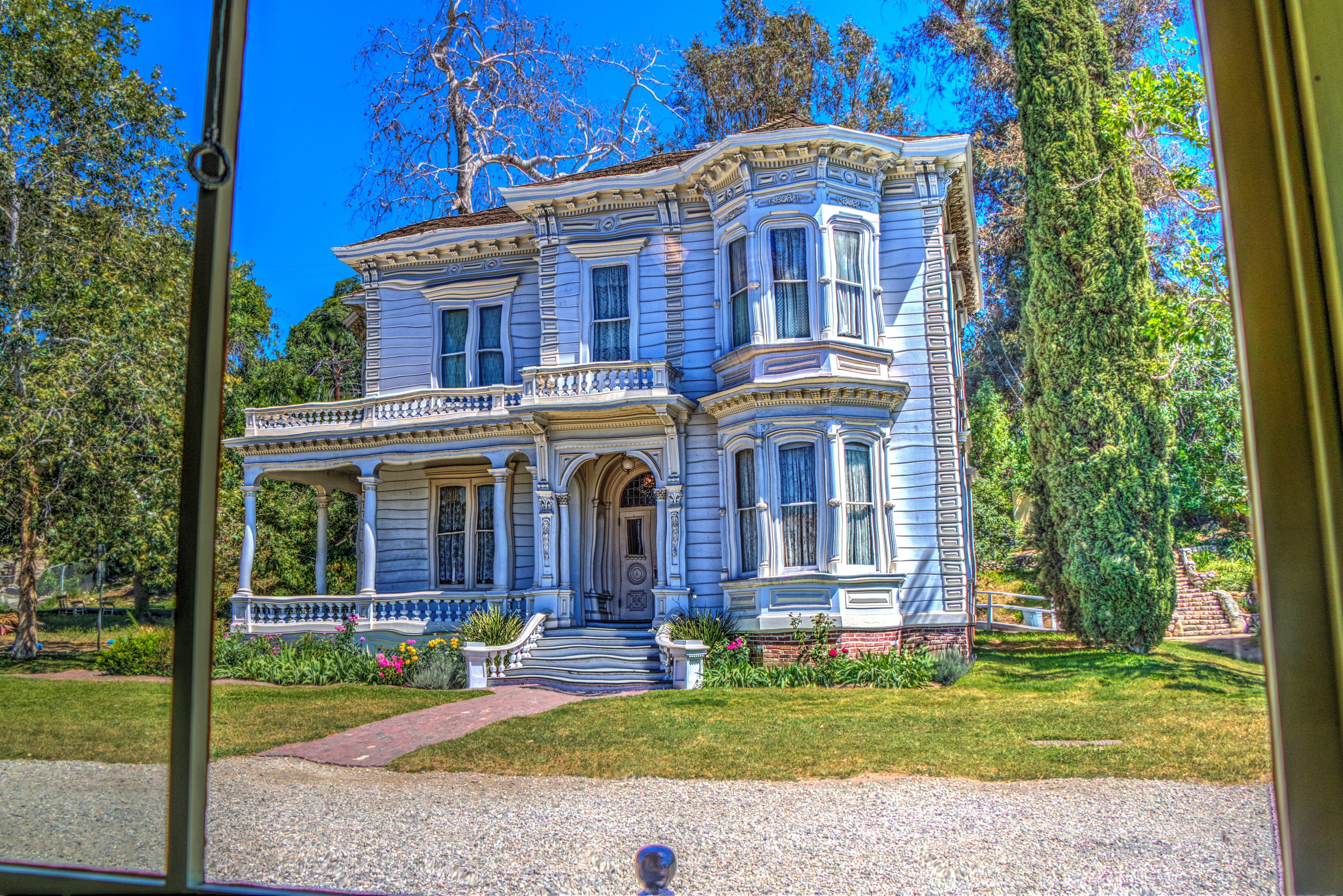 Heritage Square Museum House, California, USA HD Wallpaper