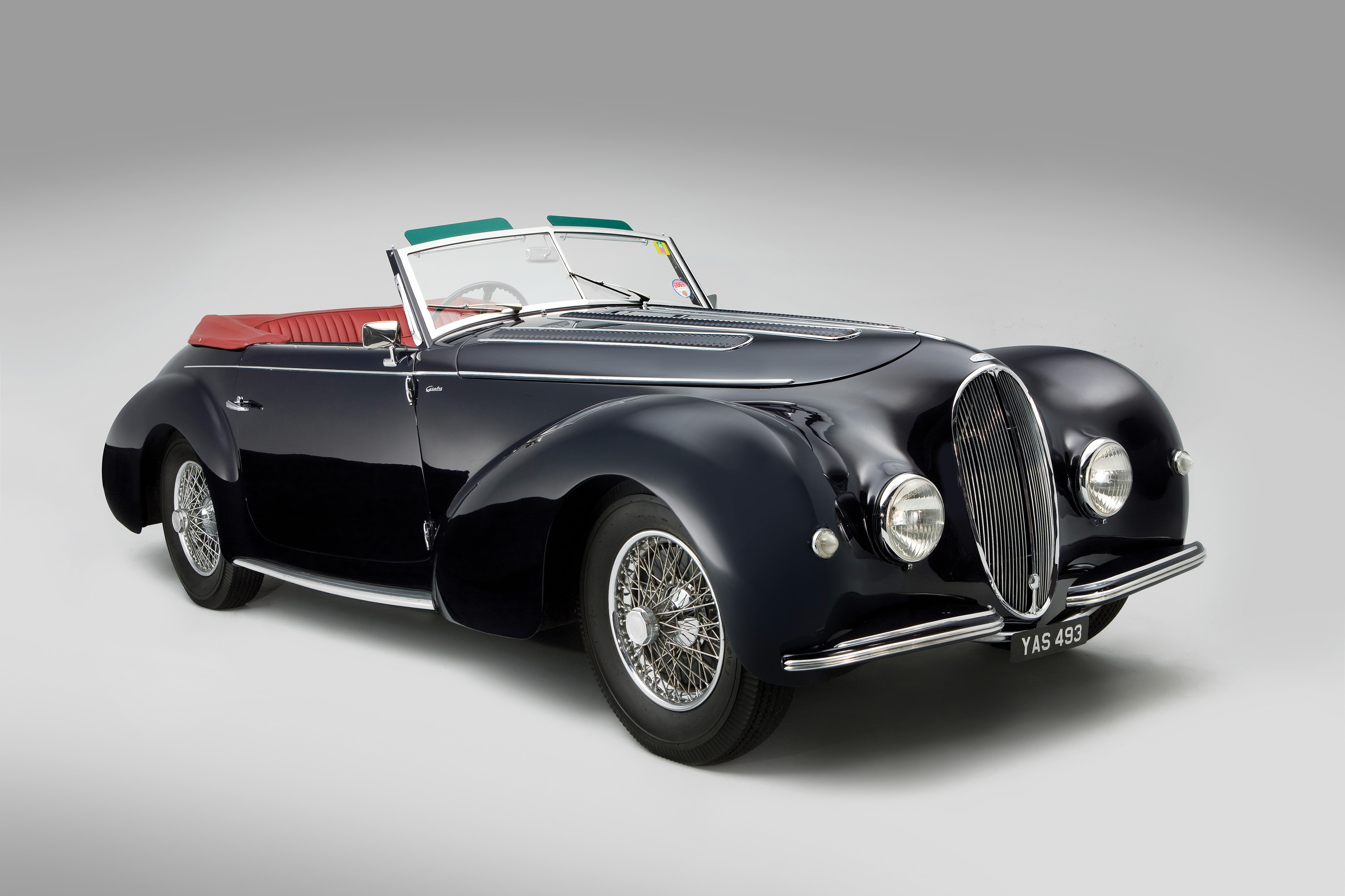 1946 Delahaye 135 Cabriolet par Graber HD Wallpaper