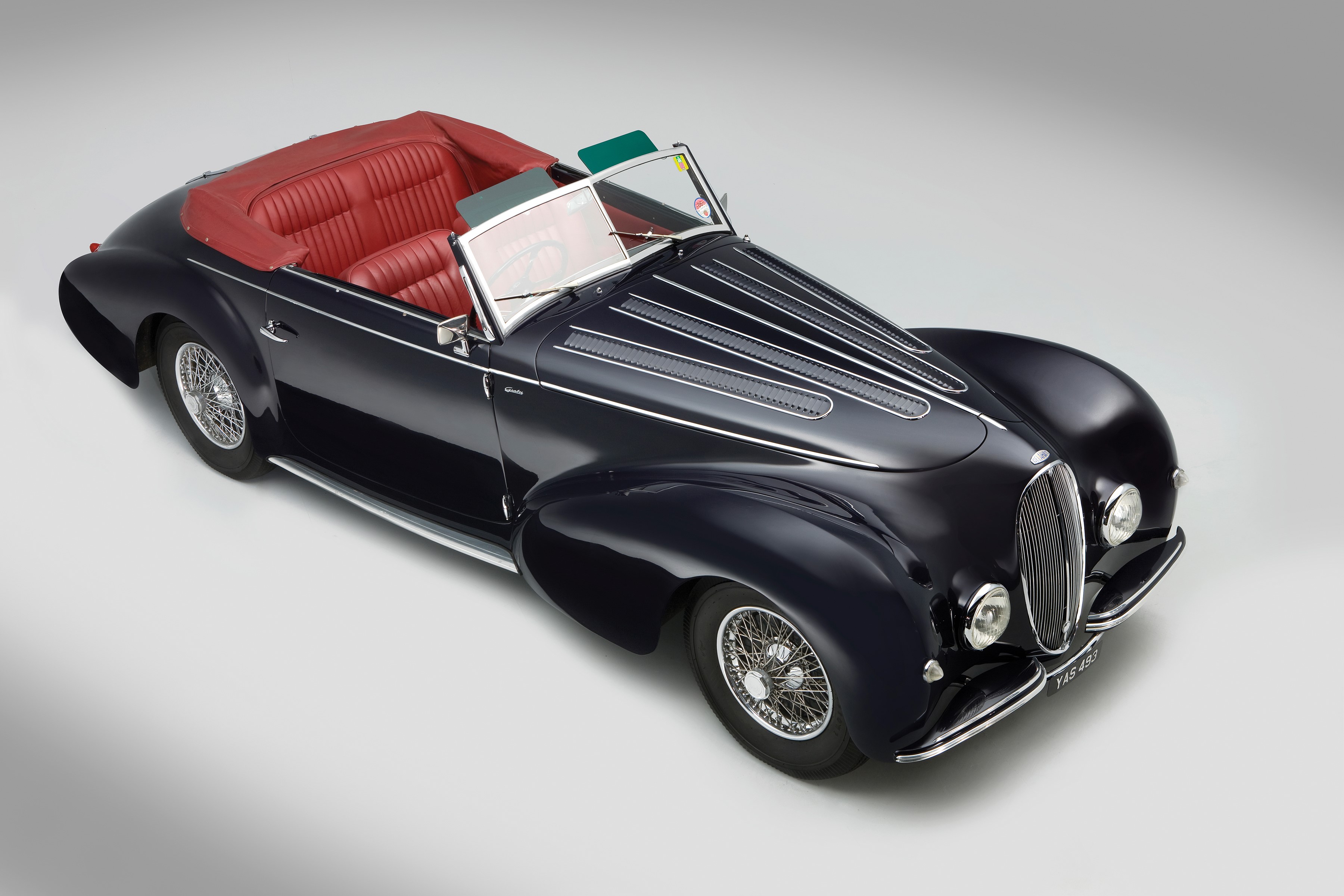 1946 Delahaye 135 Cabriolet par Graber HD Wallpaper