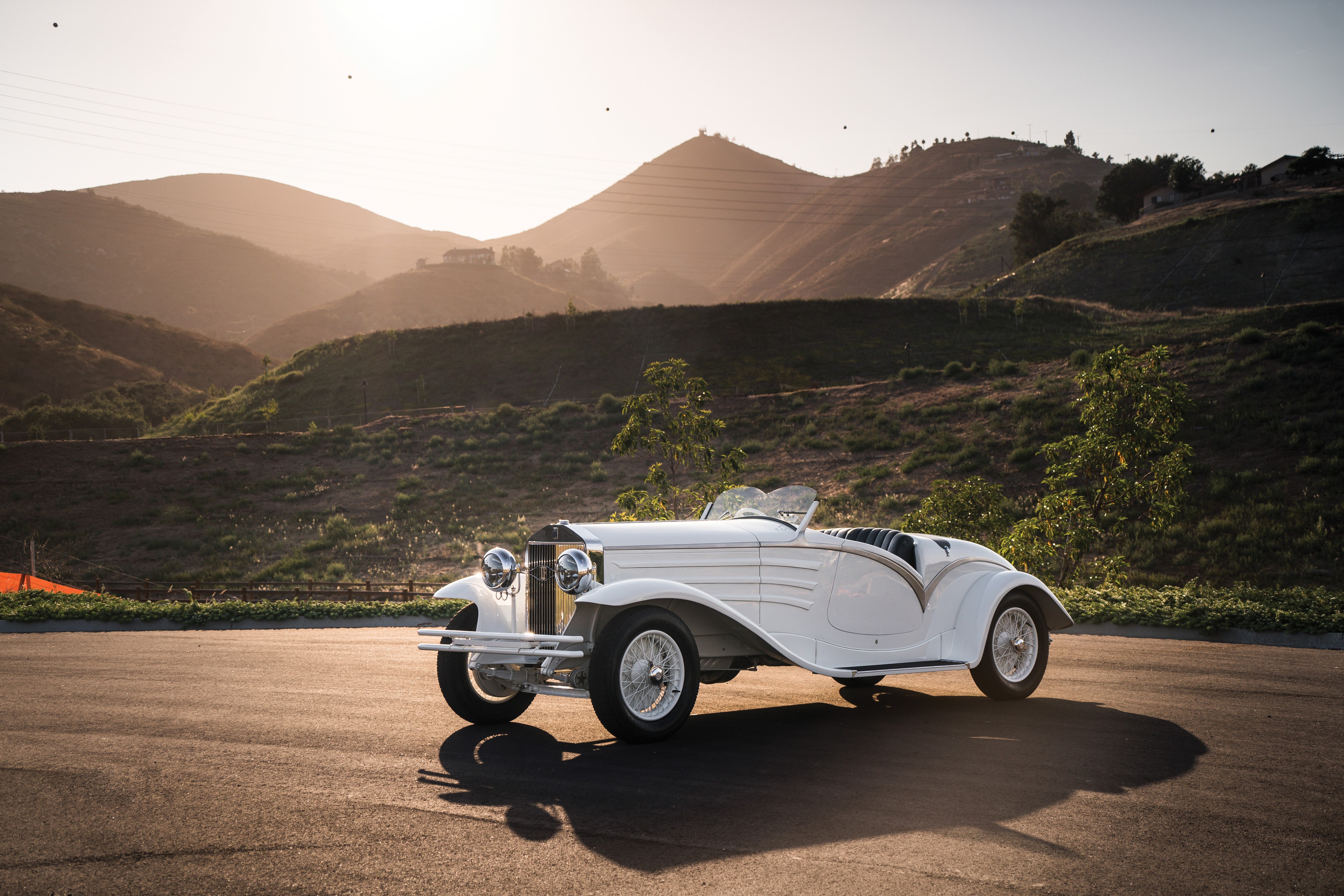1931 Isotta Fraschini Tipo 8A Spyder Flying Star Touring HD Wallpaper