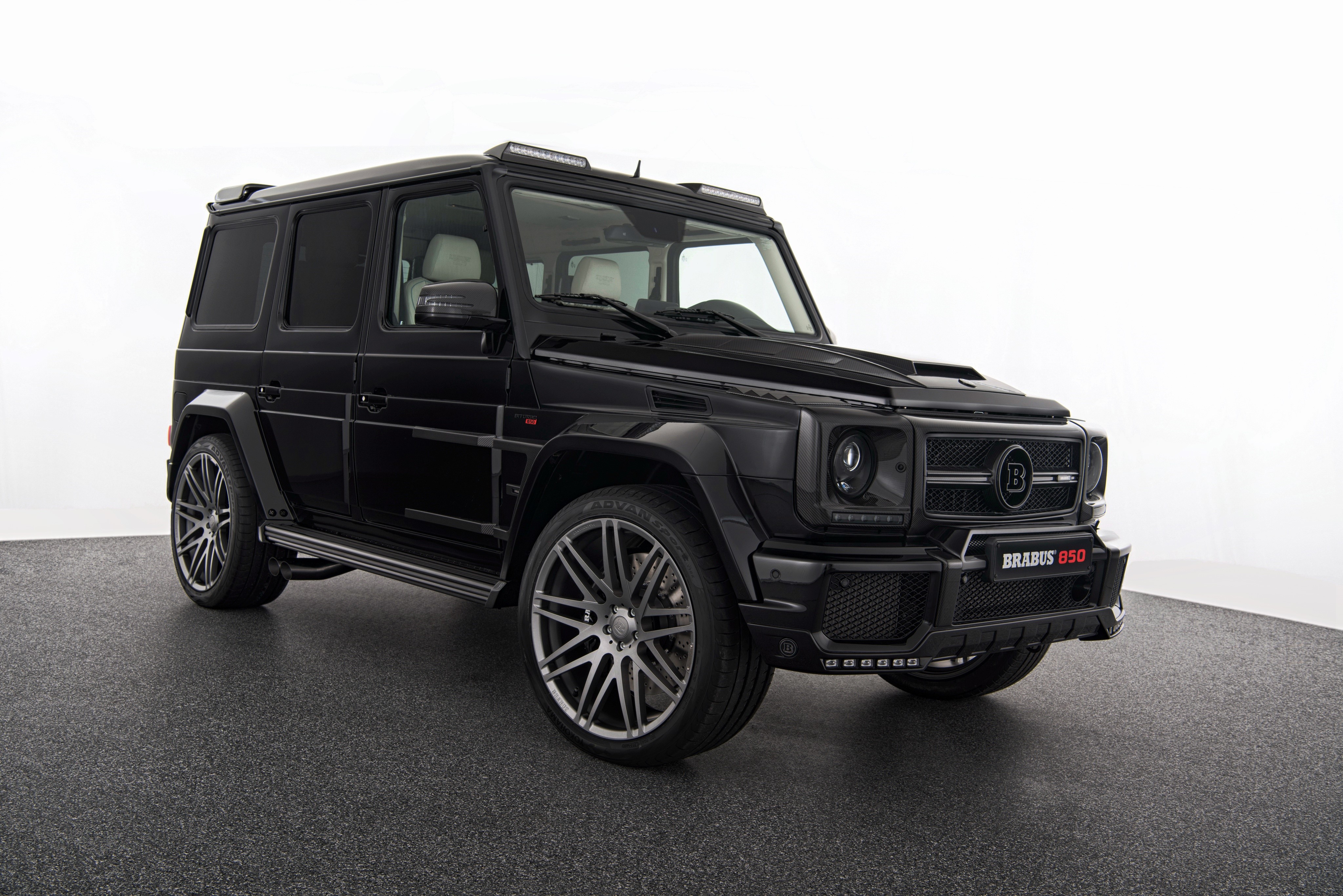 Black Brabus 950 Mercedes-Benz G-Class W463 HD Wallpaper