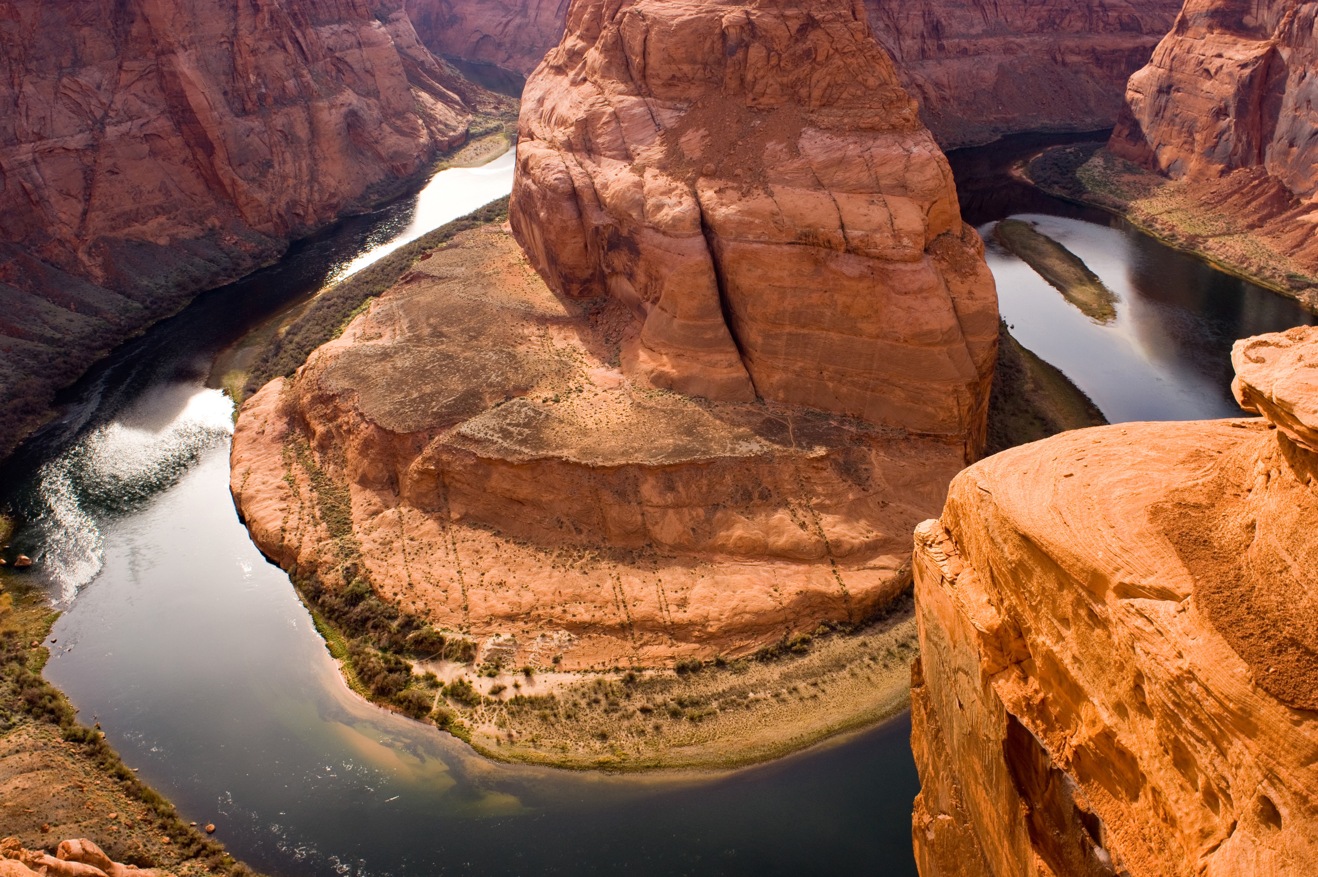 Horseshoe Bend, Grand Canyon National Park, USA HD Wallpaper