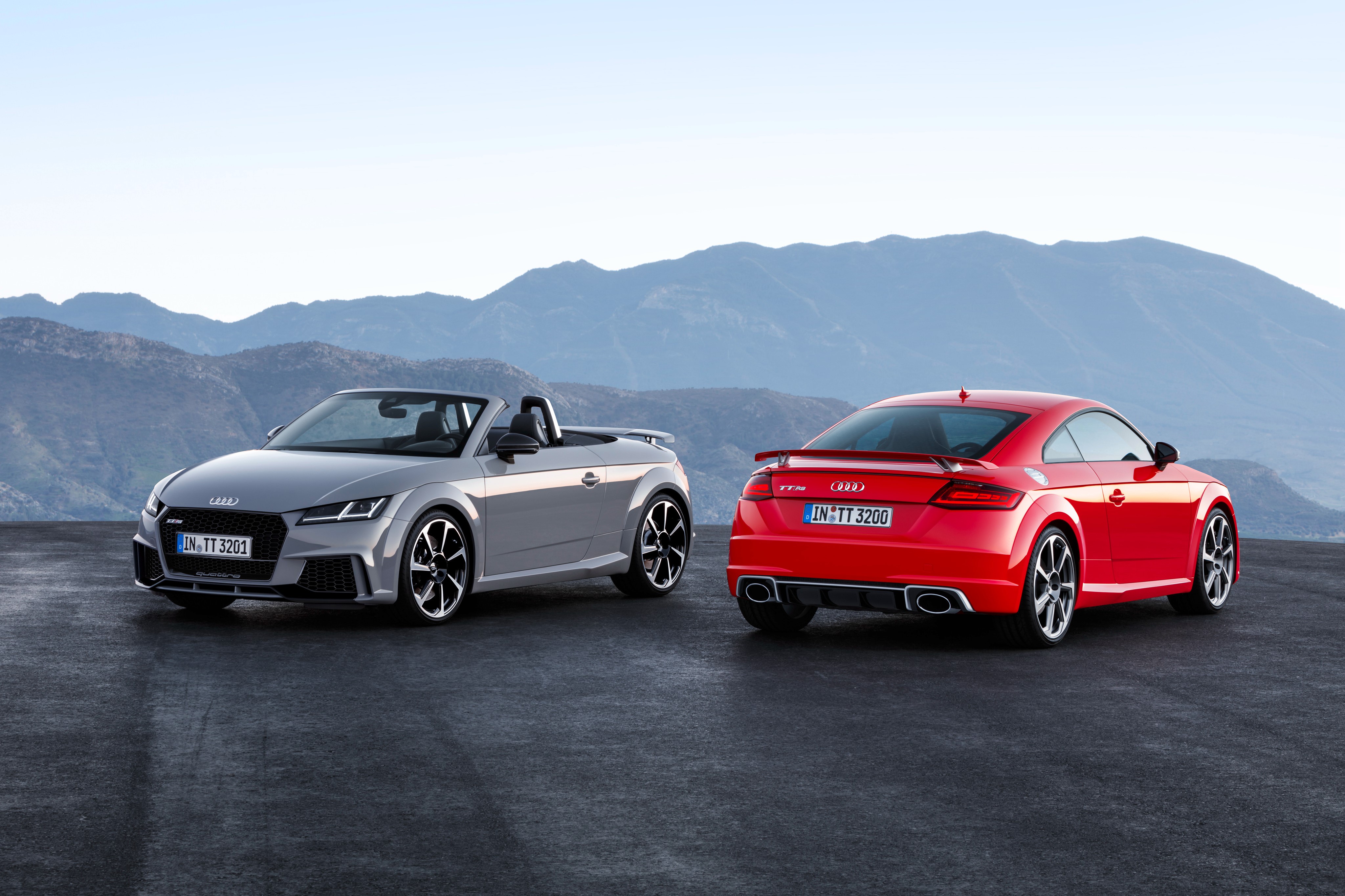 Audi TT RS Roadster and Coupe HD Wallpaper