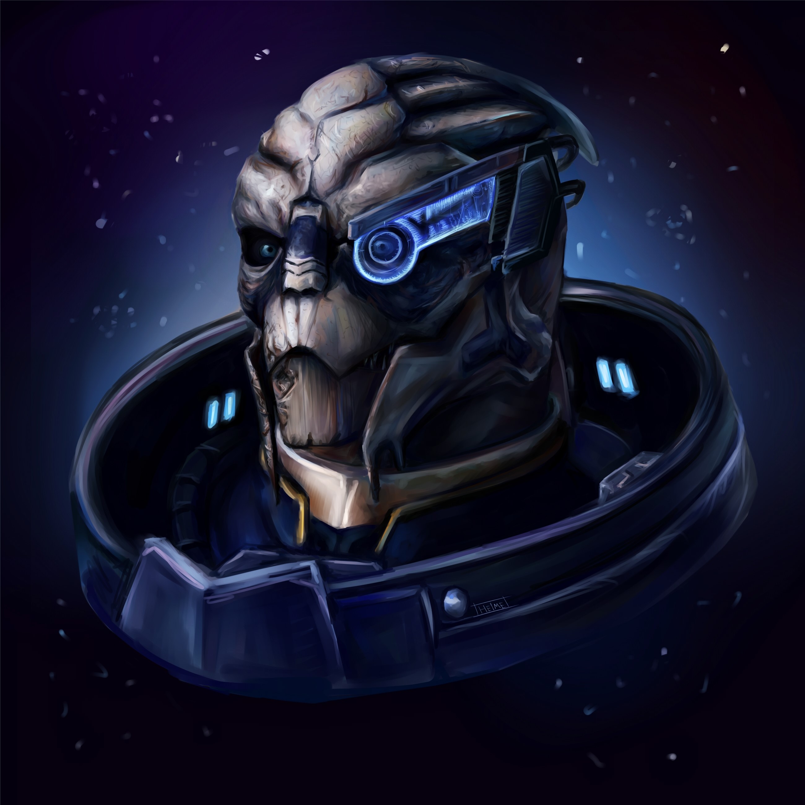 Garrus Vakarian from Mass Effect HD Wallpaper