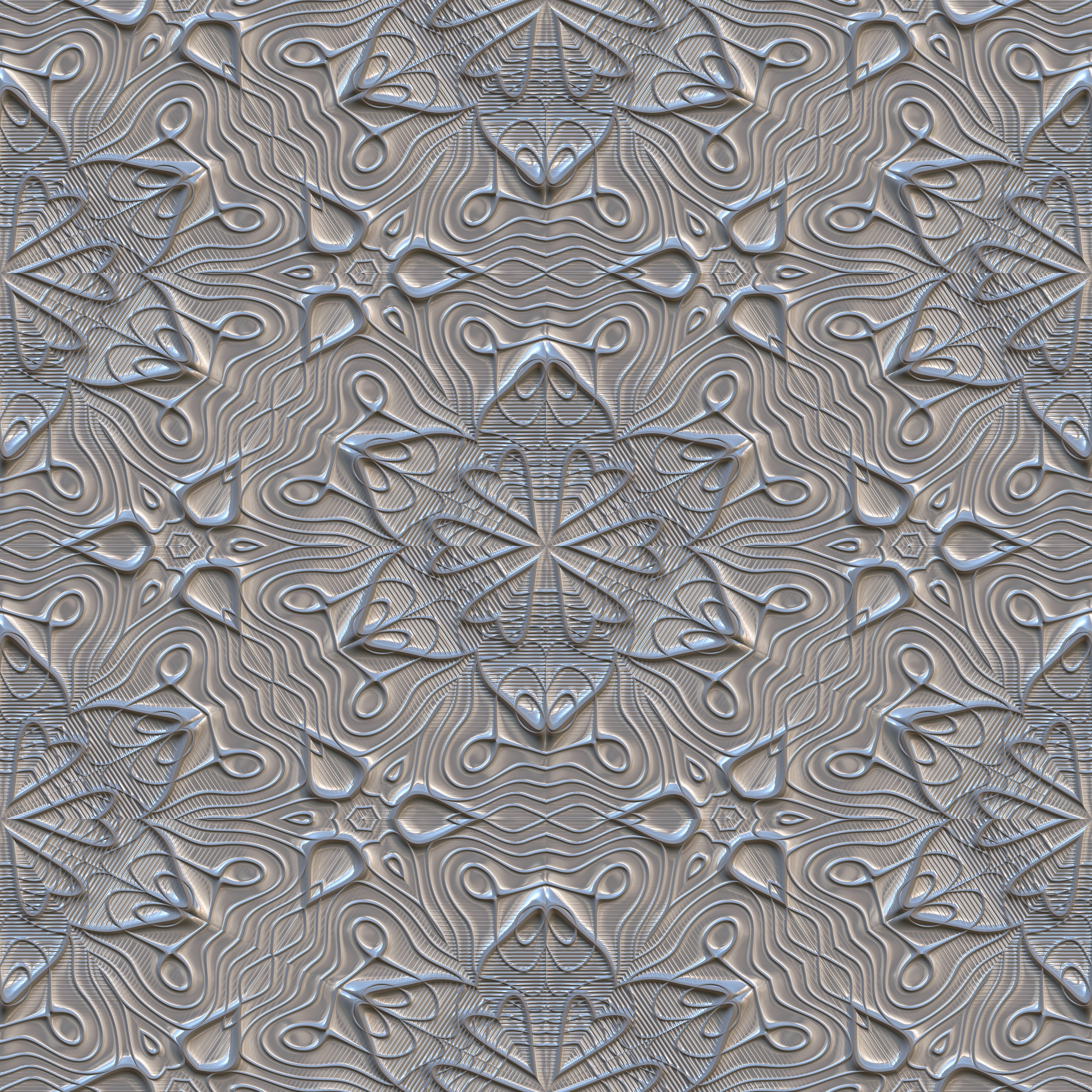 Textured Tracery Pattern HD Wallpaper