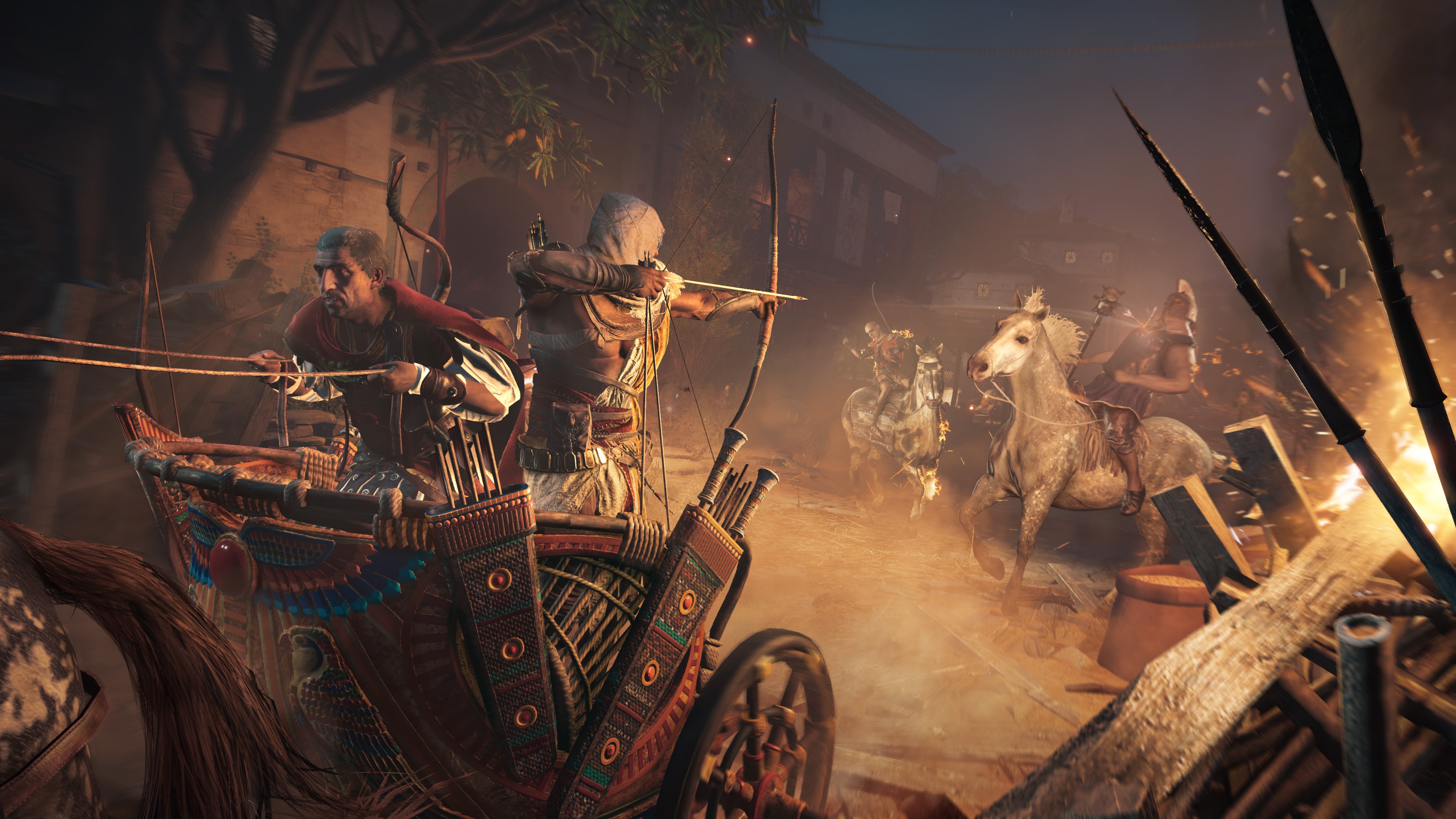 4K Warriors Archers in Assassin's Creed Origins HD Wallpaper