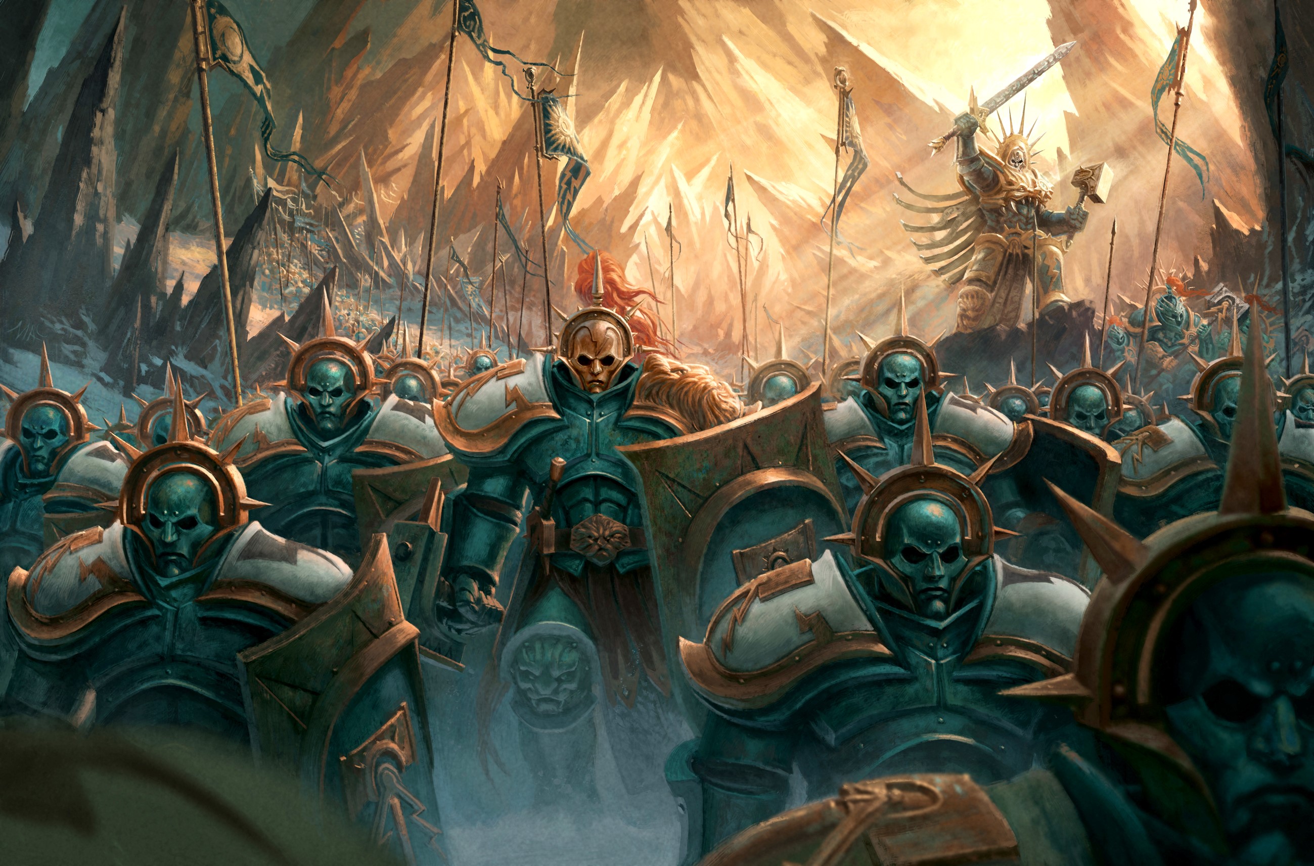 Warriors of Warhammer 40000 HD Wallpaper