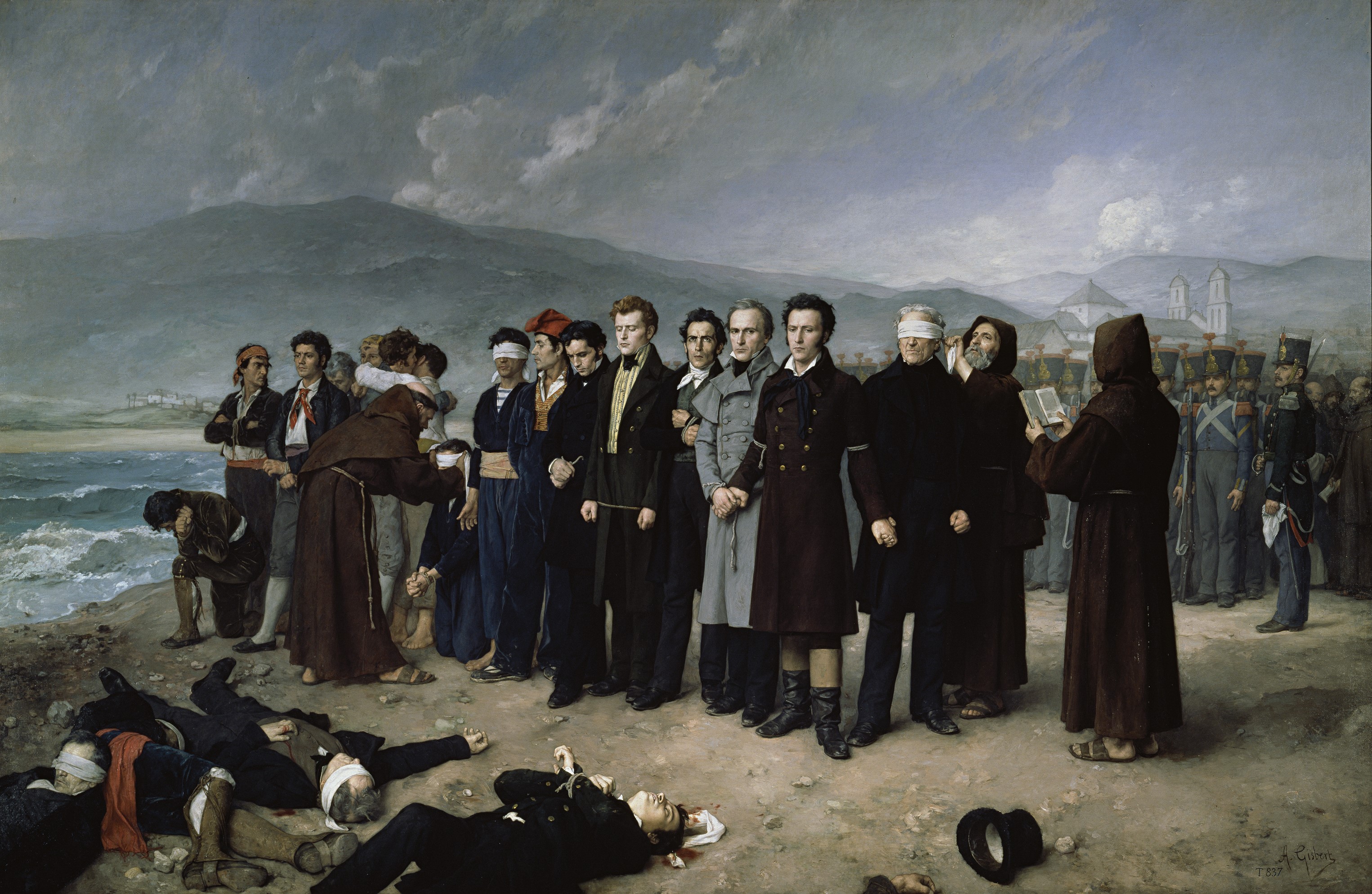 The Execution of Emperor Maximilian HD Wallpaper