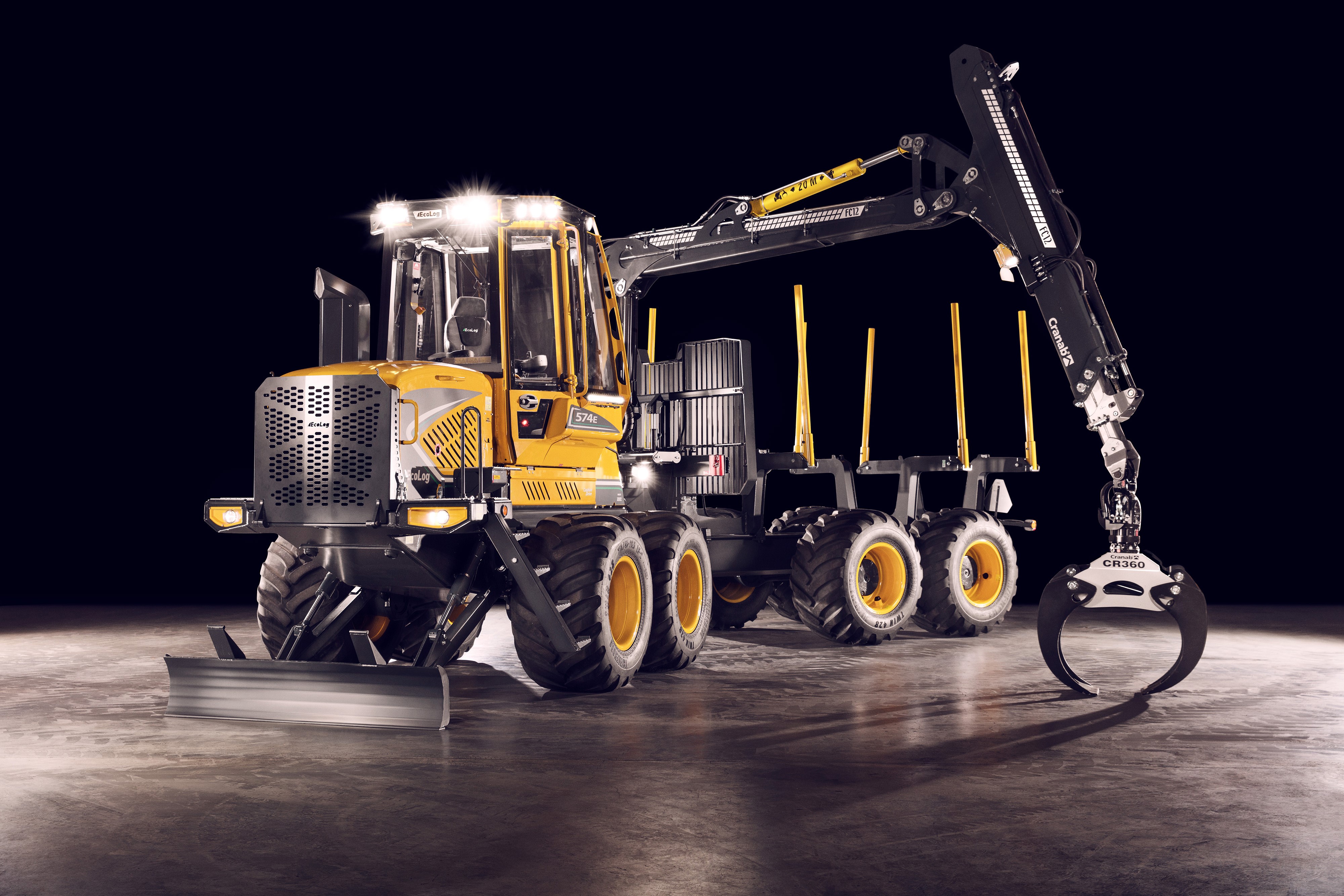 2017 Eco Log 574E Forwarder HD Wallpaper