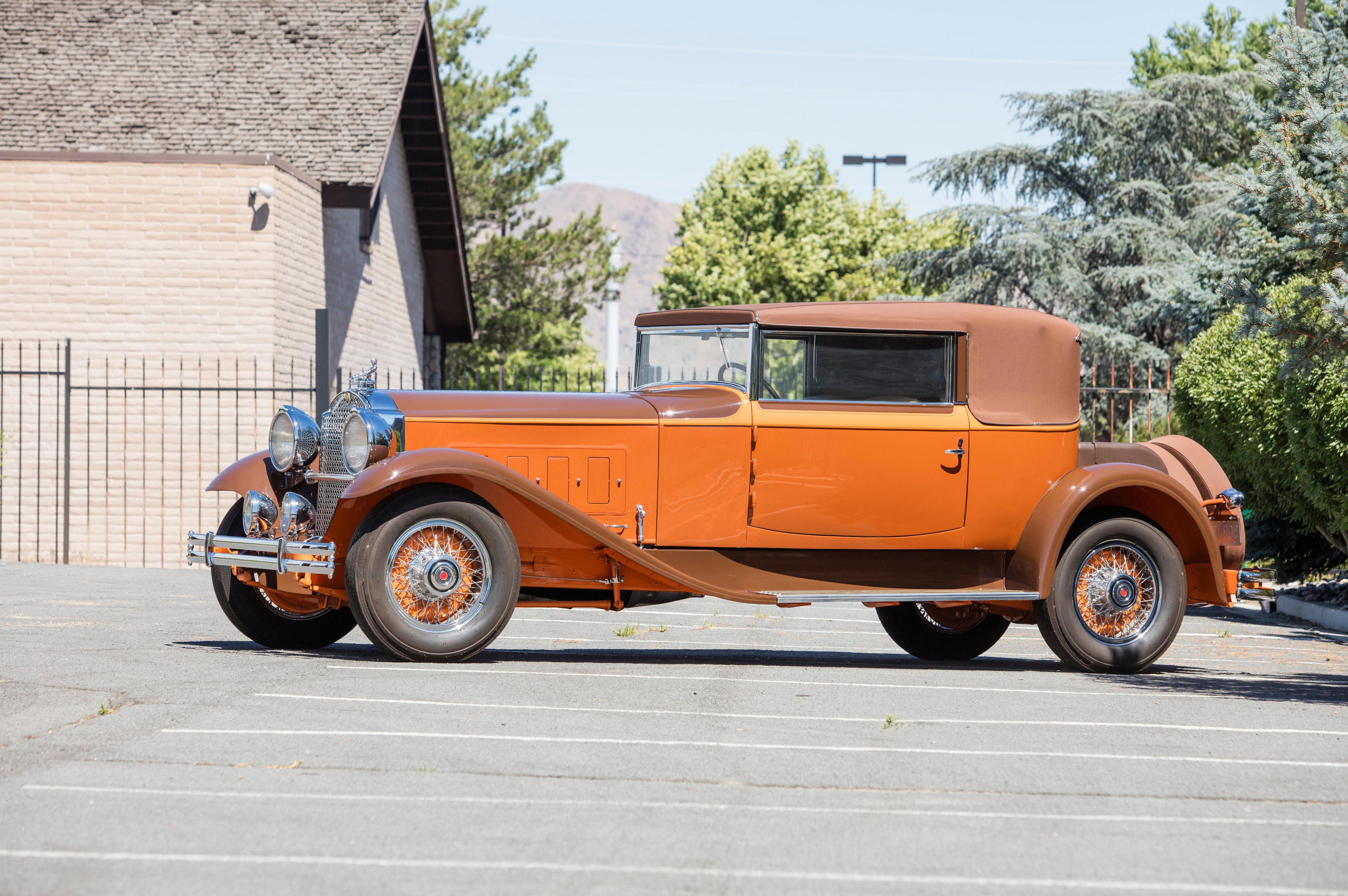 1930 Packard Deluxe Eight Convertible Victoria HD Wallpaper