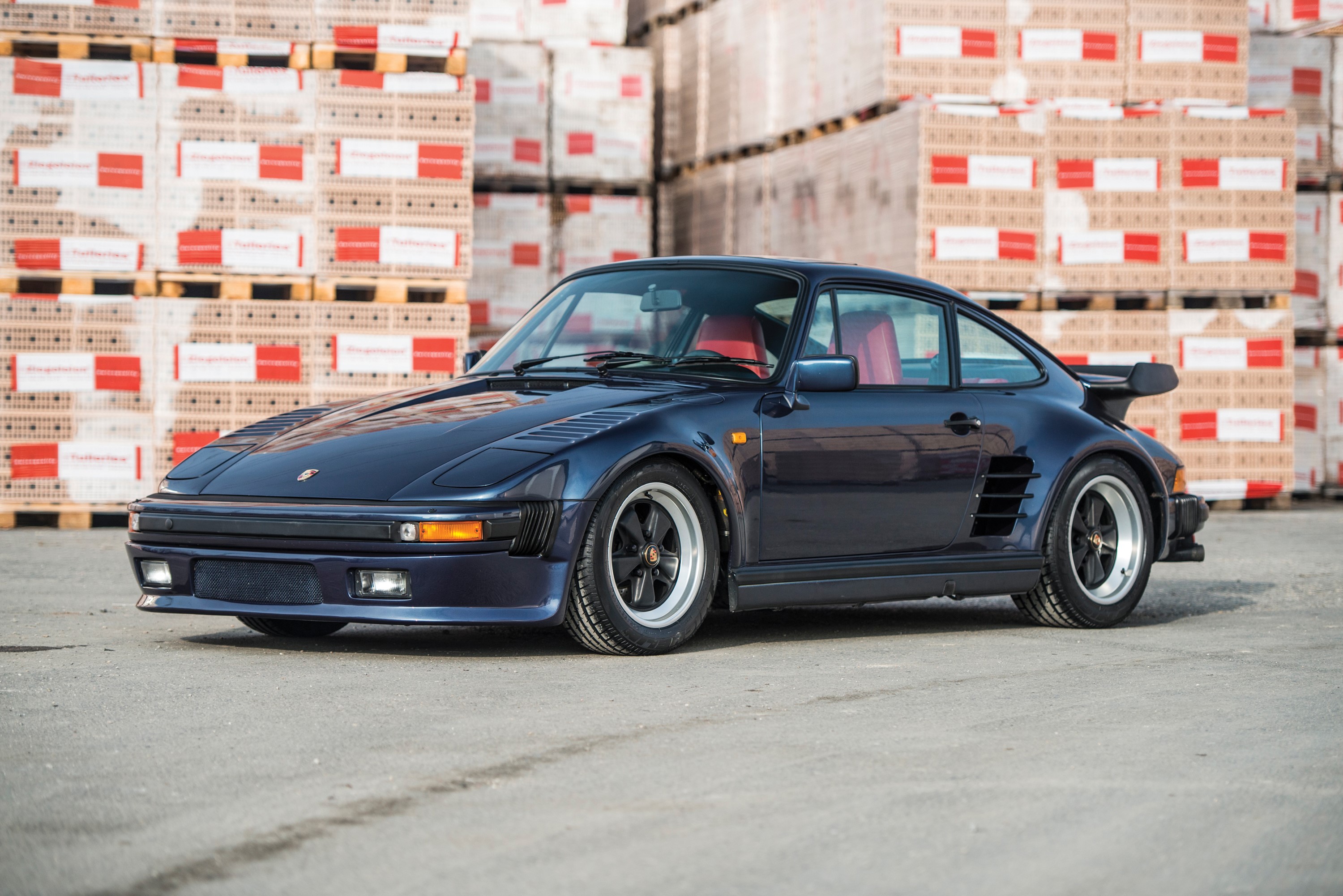 1986-89 Porsche 911 Turbo 3.3 Coupe SE Flachbau HD Wallpaper