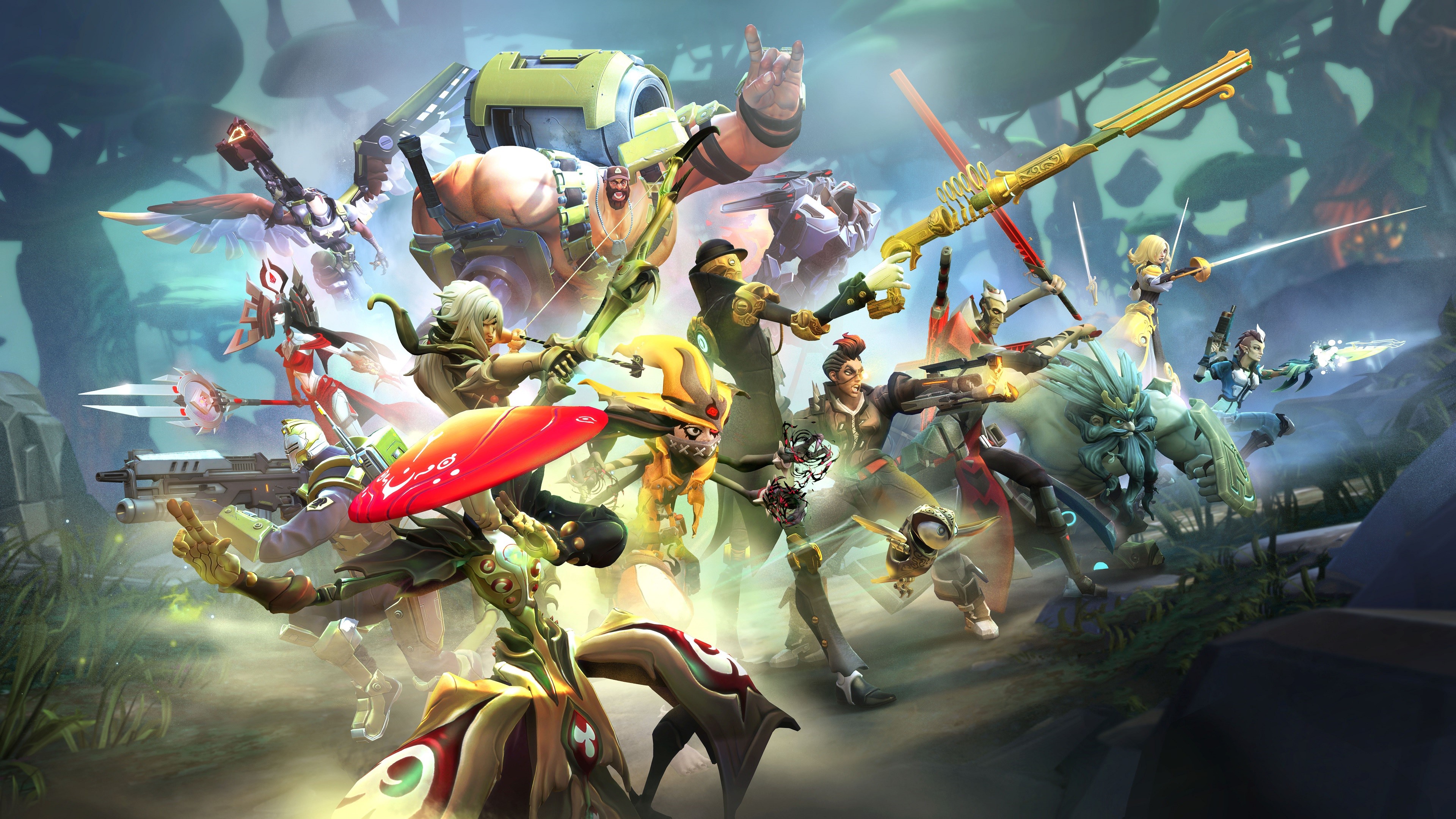 Battleborn Warriors and Archers in 4K HD Wallpaper