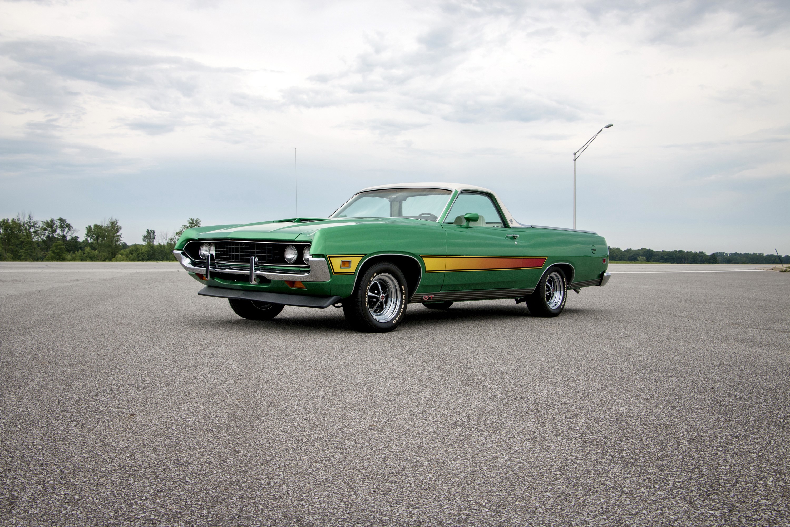 1971 Ford Ranchero GT Sedan-Pickup HD Wallpaper