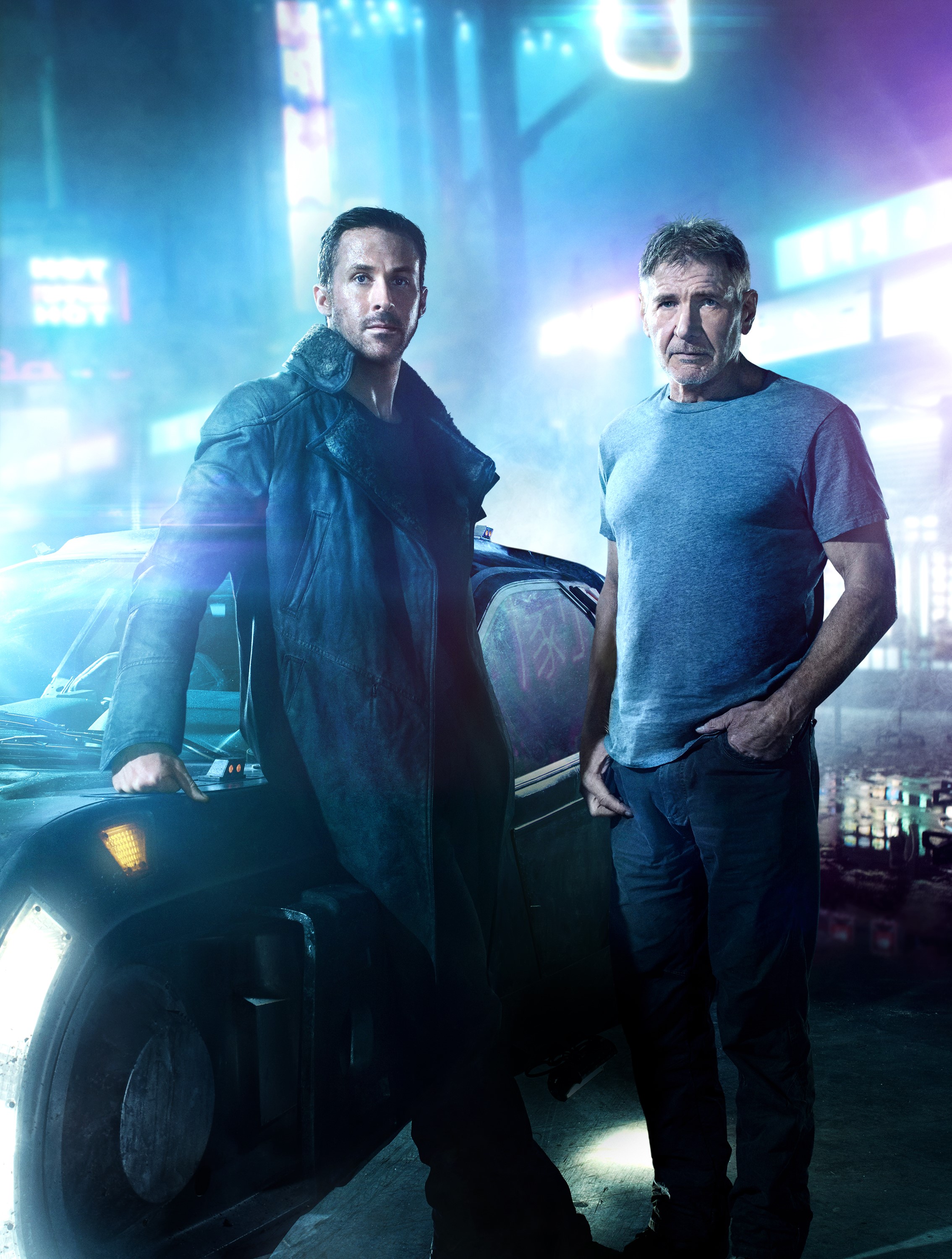Ryan Gosling and Harrison Ford from Blade Runner 2049 HD Phone Wallpaper