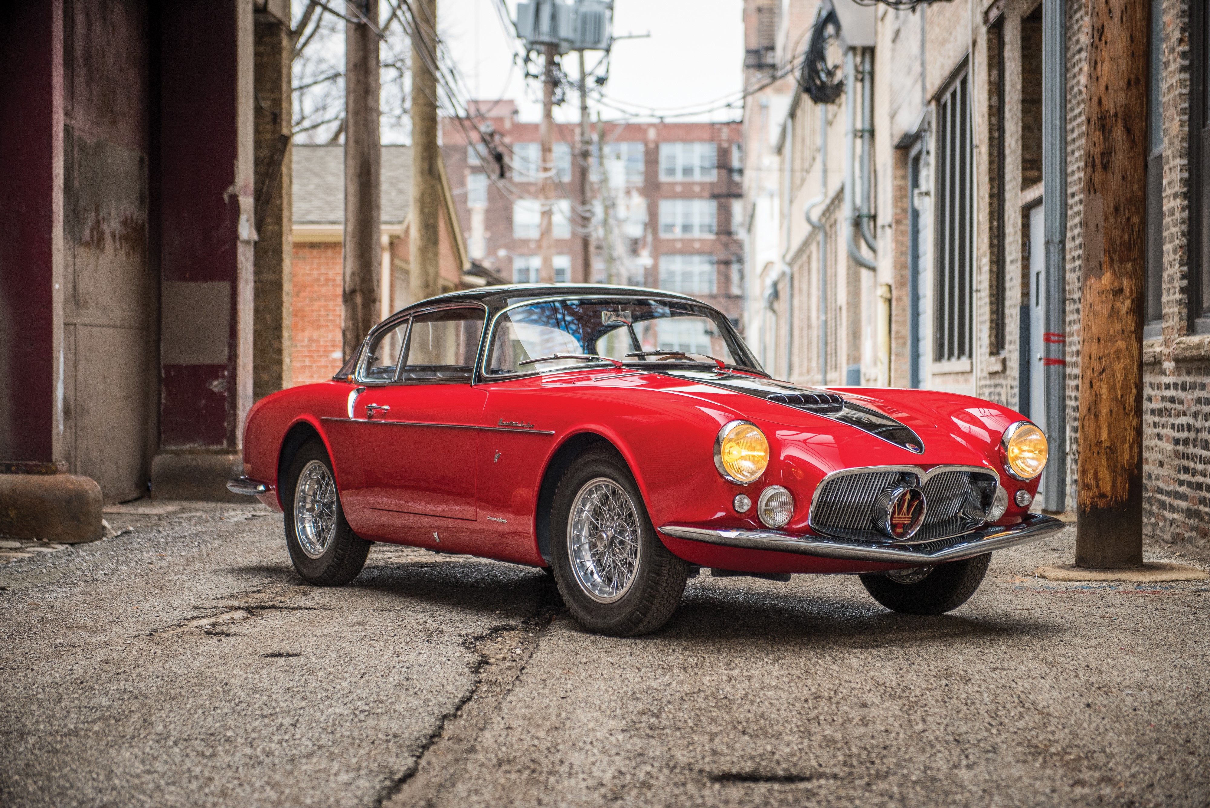 1956-57 Maserati A6G-54 Frua Coupe HD Wallpaper